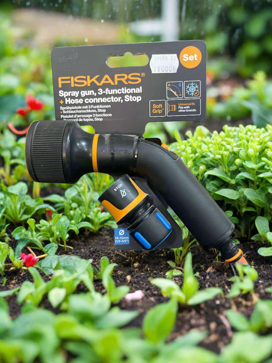 Fiskars öntözőfej- 3 funkcióval