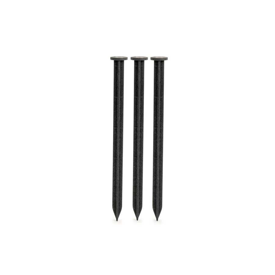 NORTENE - FIXING PEG FLEXI - leszúró tüske Border Flexi ágyásszegélyekhez 24,5 cm fekete (12 db / csomag)