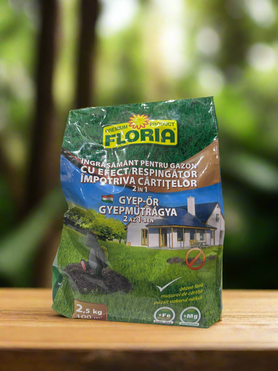 Floria Gyep- Őr Műtrágya vakond ellen