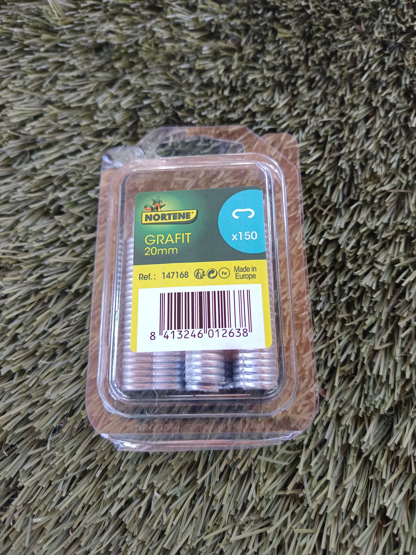 NORTENE klipsz fogó kapocs 20mm 150db