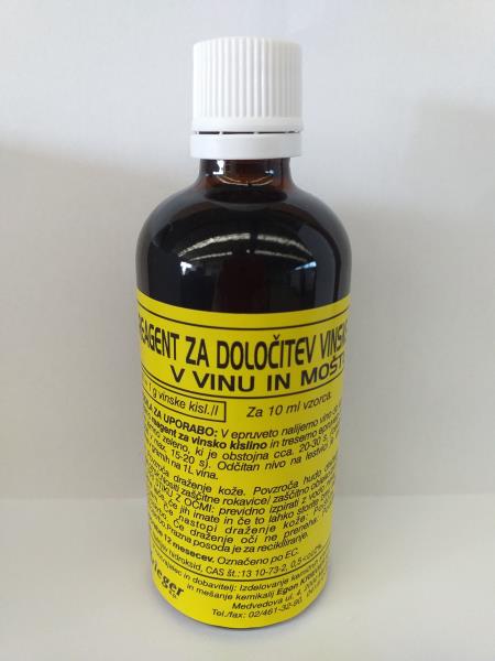Borteszt savmeghatározó