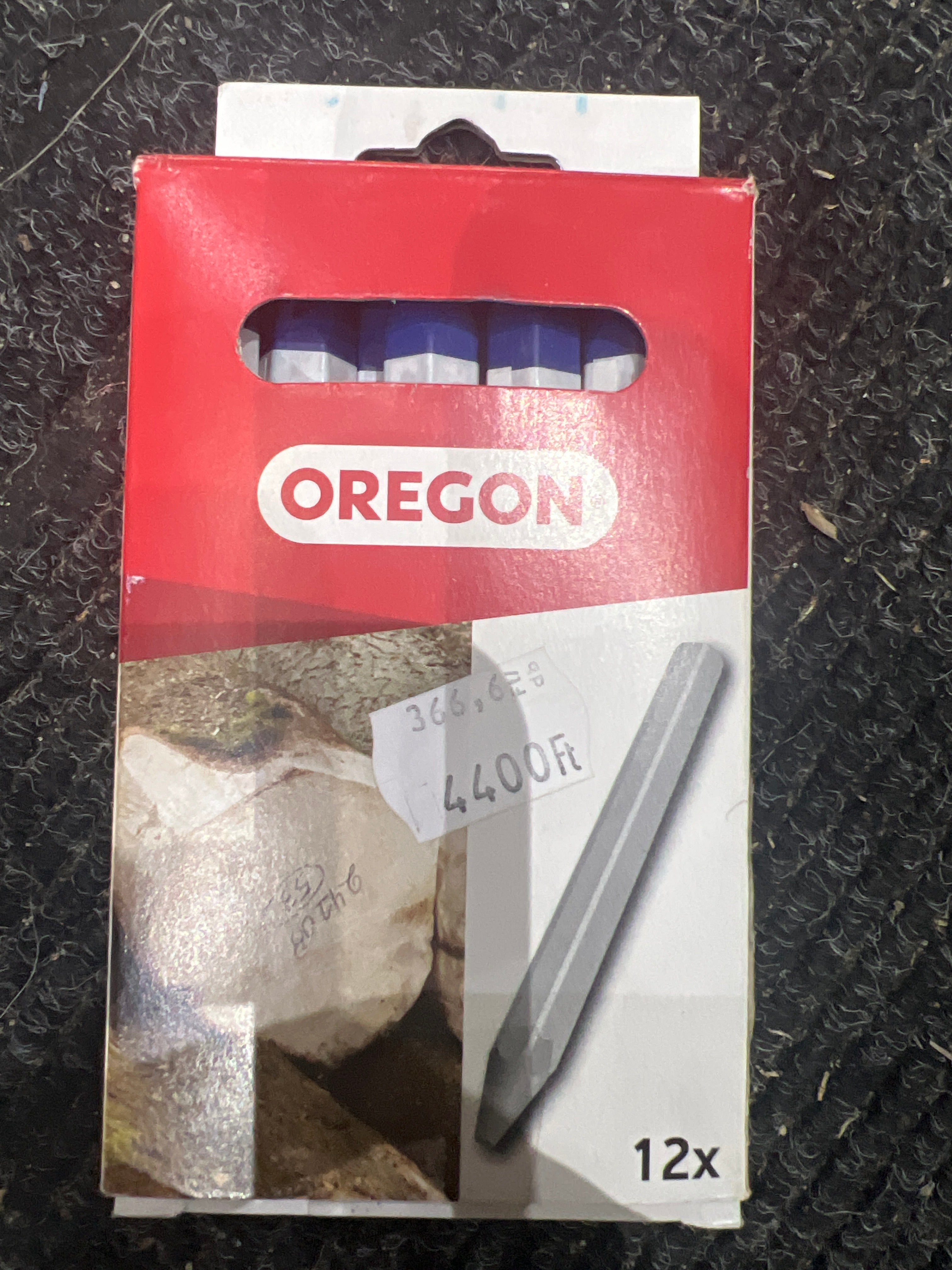 Jelölőkréta kék Oregon 12db