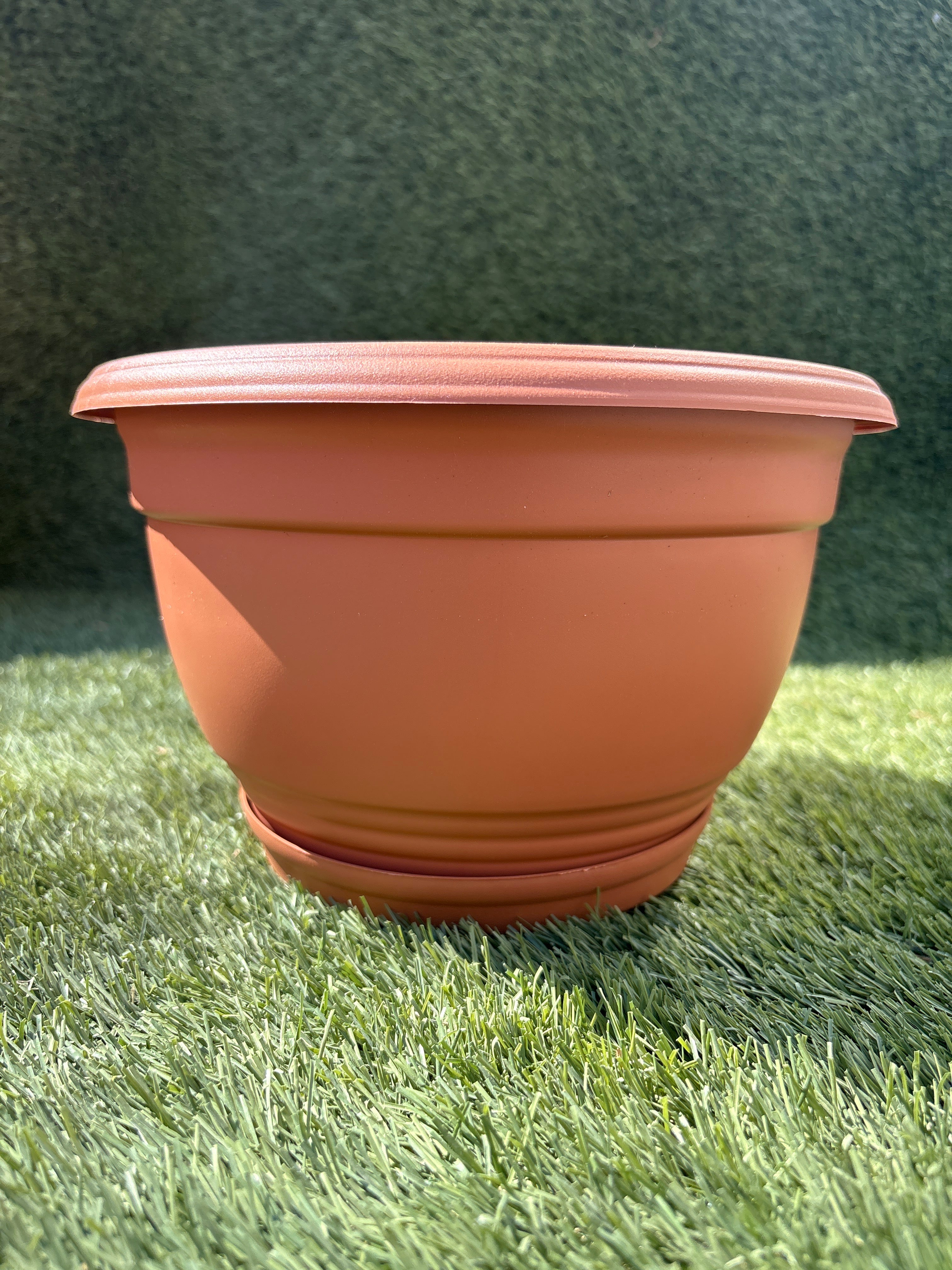 Virágcserép, Agro, terakota, átmérő 24 cm