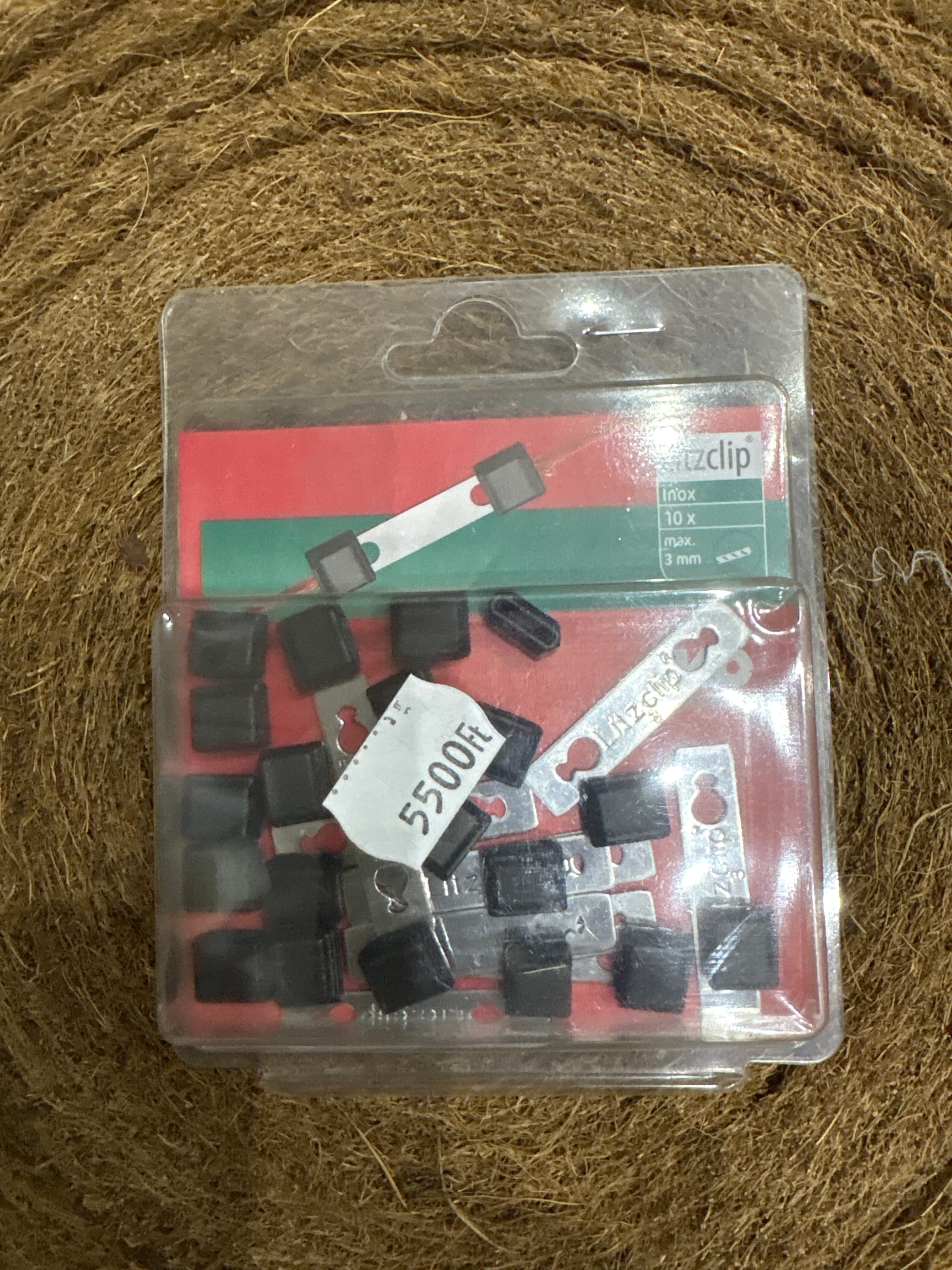 Villanypásztor összekötő klipsz, 10 db, max.3 mm, 442003/101