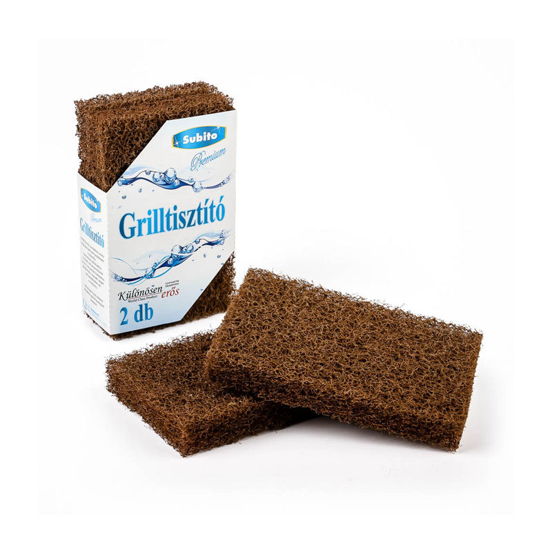 Grillrács dörzsi szivacs