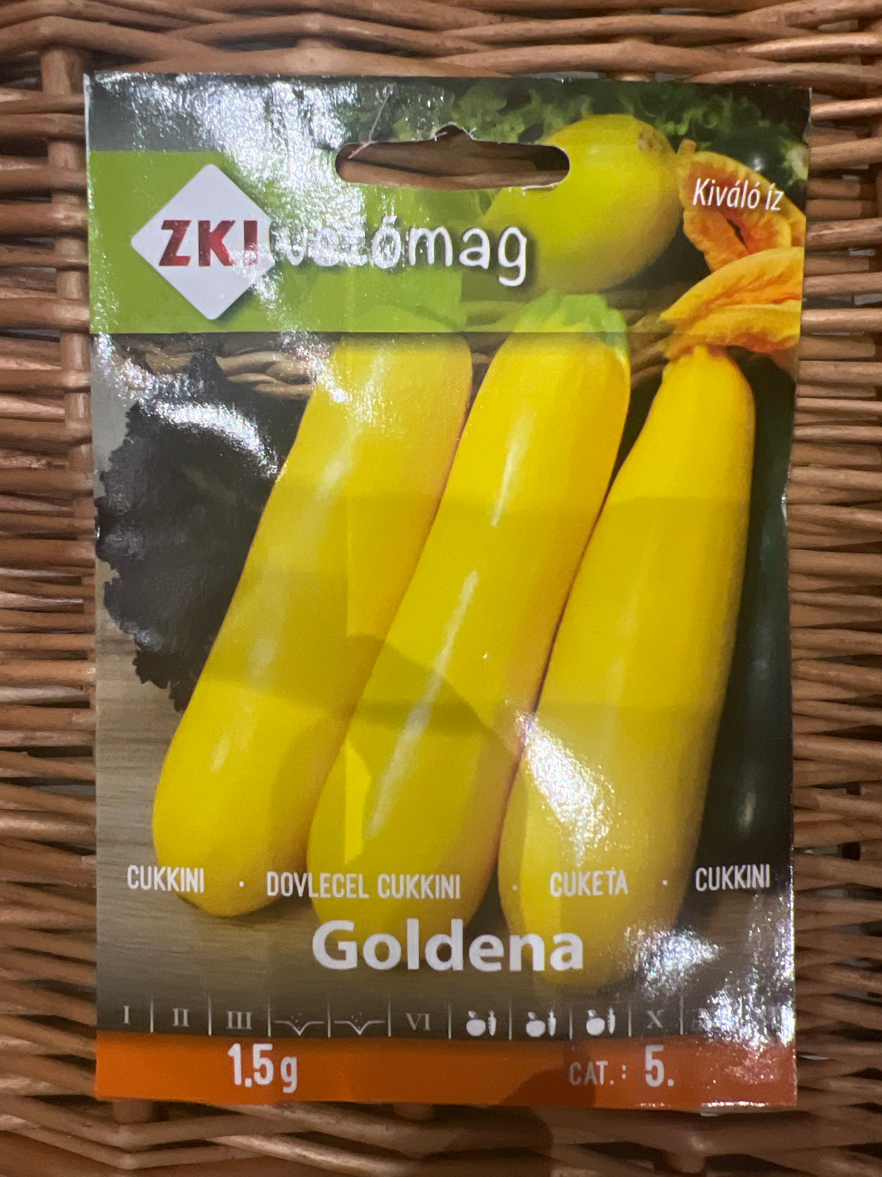 Cukkini sárga