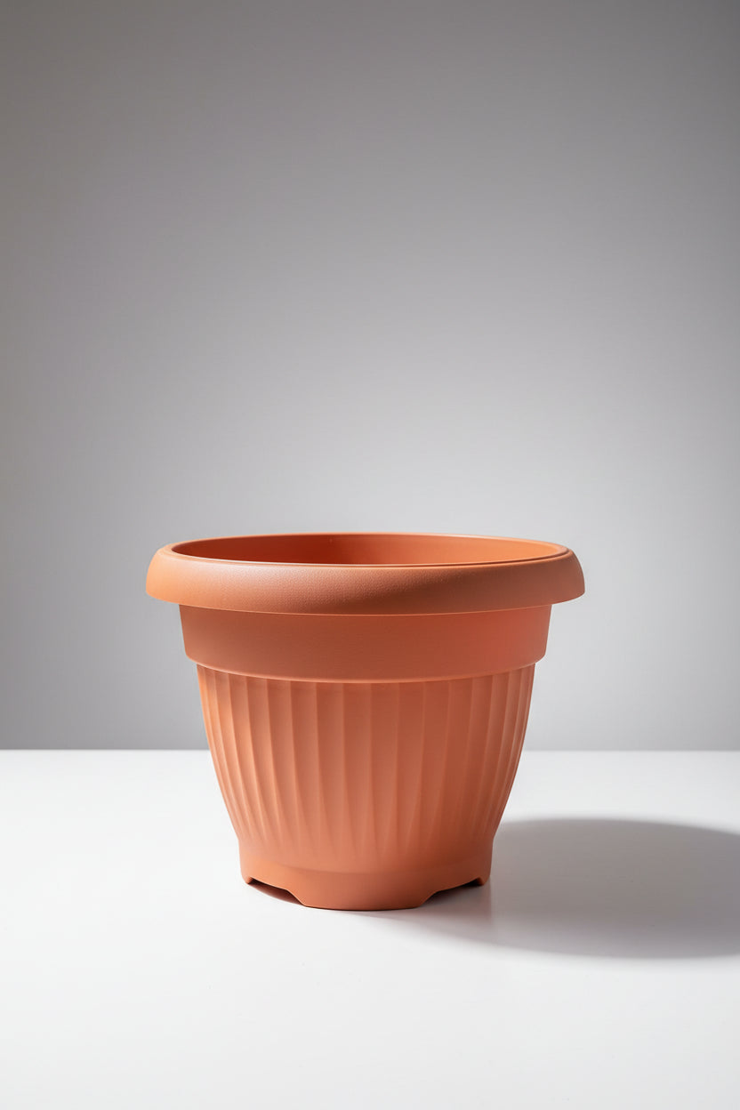 Virágcserép 25 cm terrakotta