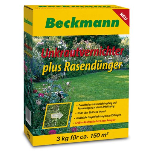 Gyomirtós gyeptrágya 3 kg 150m² Beckmann