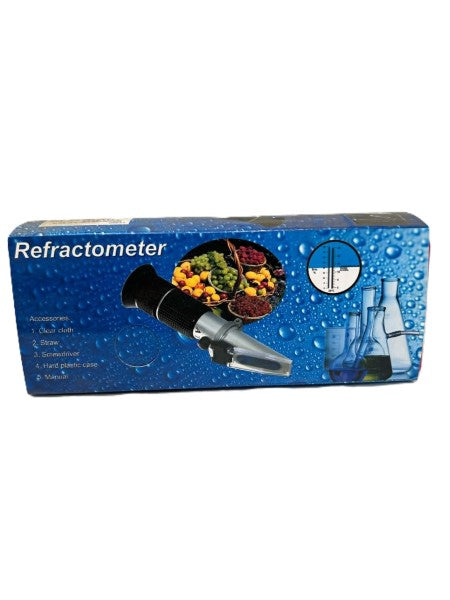 Refraktometer cukor 0-40 Brix és alkohol 0-25V/ V %