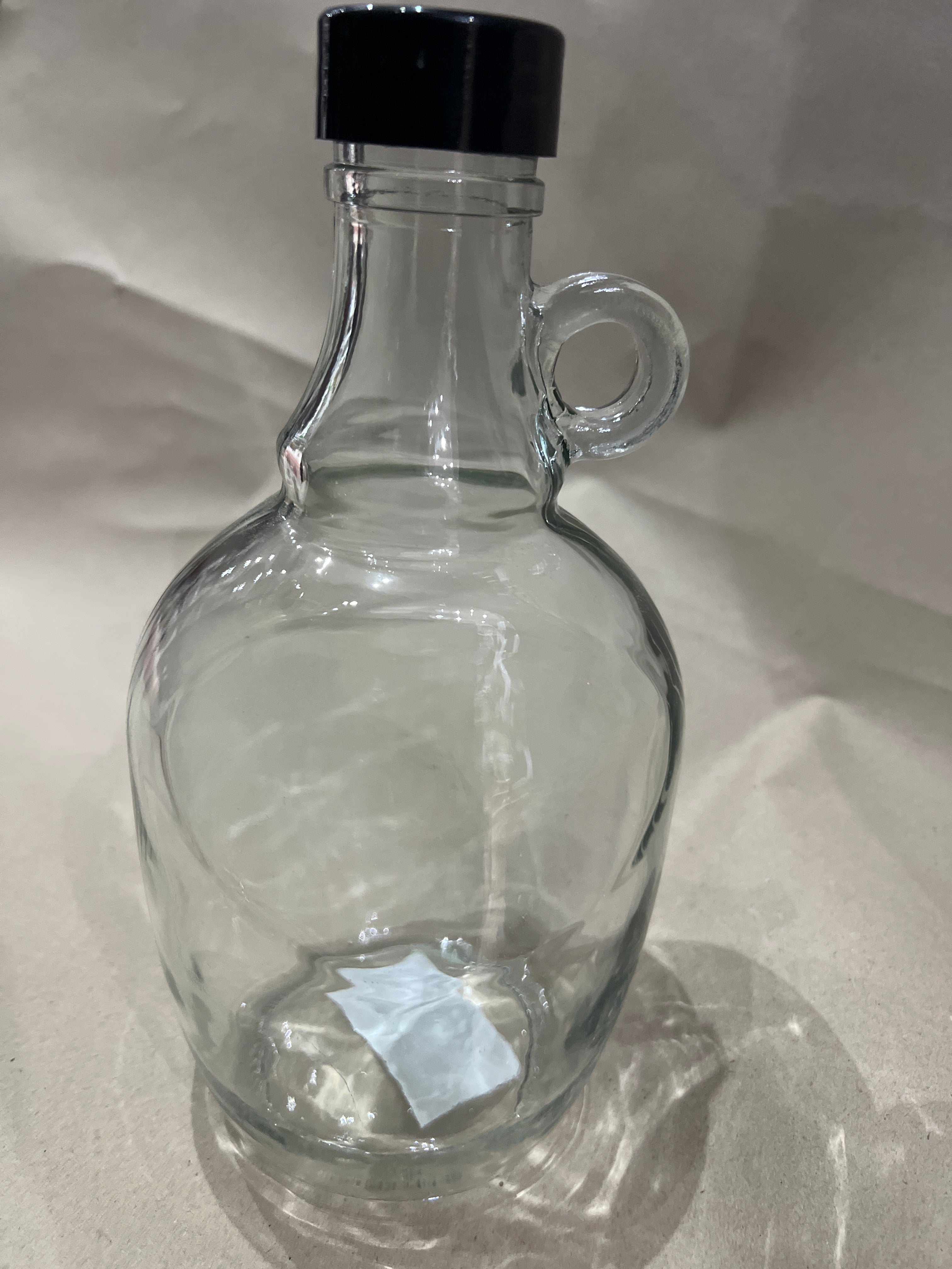 Üveg Gallone 1l műanyag kupakkal füllel