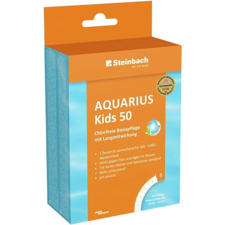 Aquarius KIDS 50 Vízápoló gyermekmedencékhez 5 x 50 ml