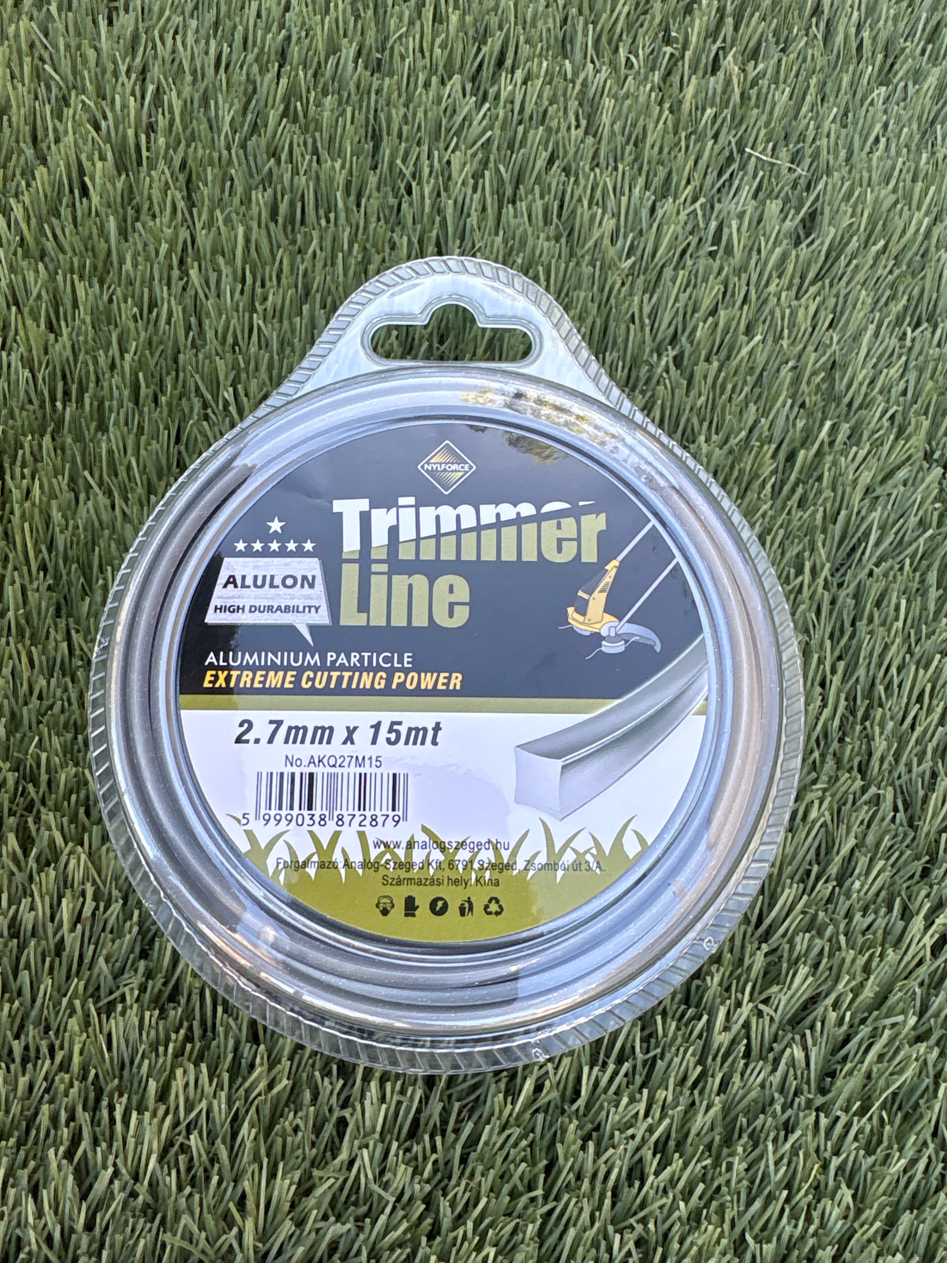 Damil Trimmer Line 2.7mm x 15m cortex alulon