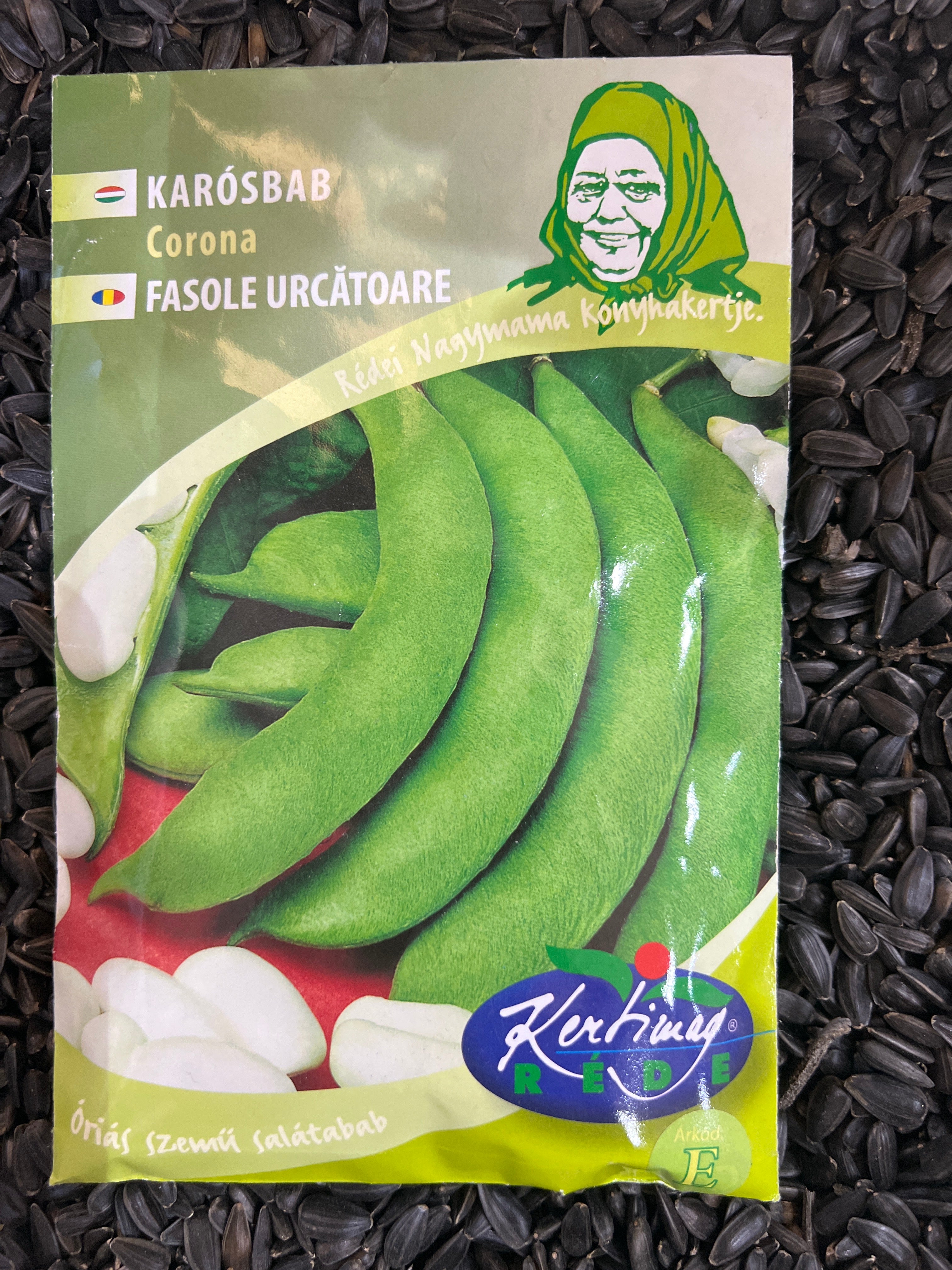 Karòsbab óriás szemű saláta bab hosszú tenyészidejű