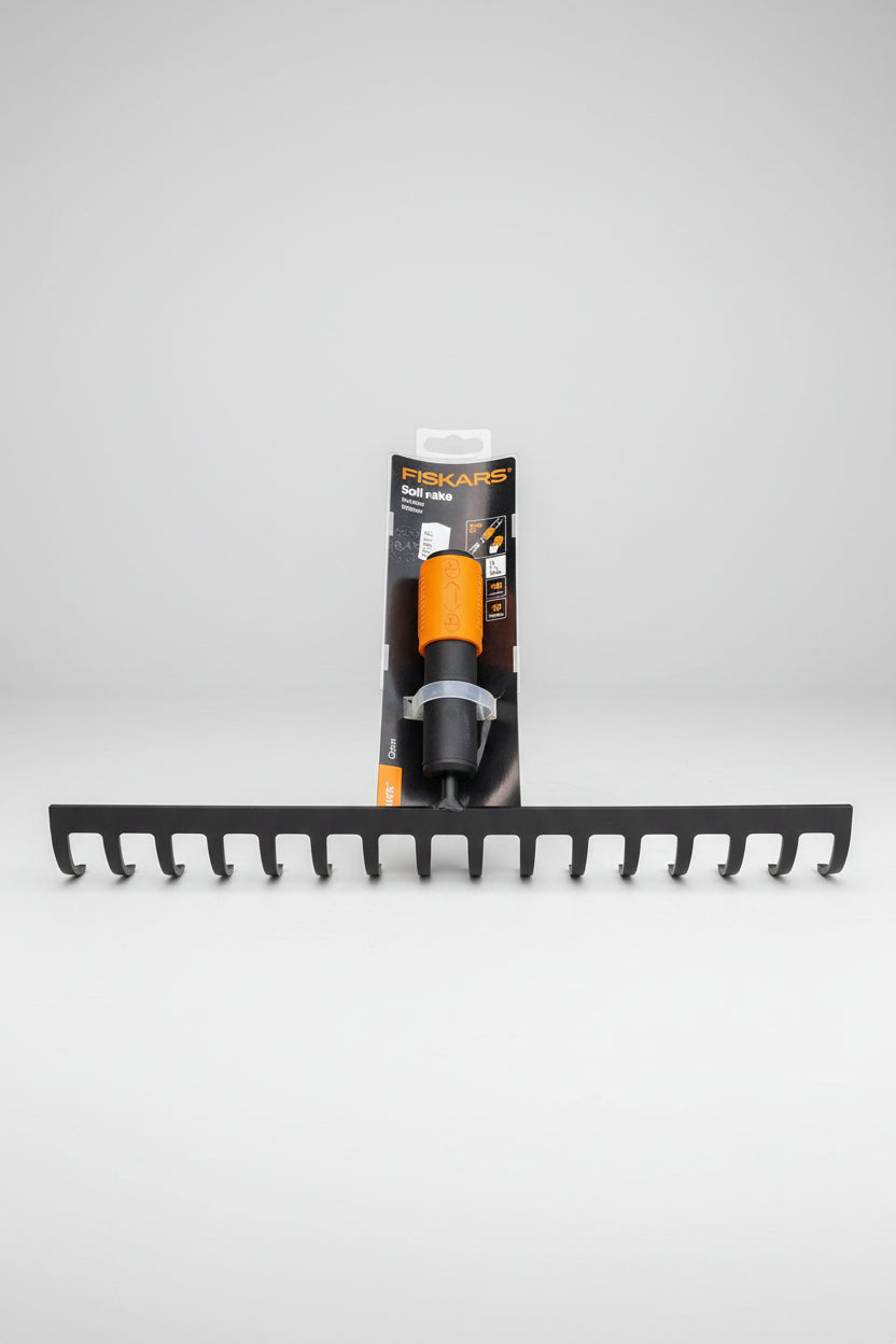 Gereblye, 16 fogú, fém, Fiskars