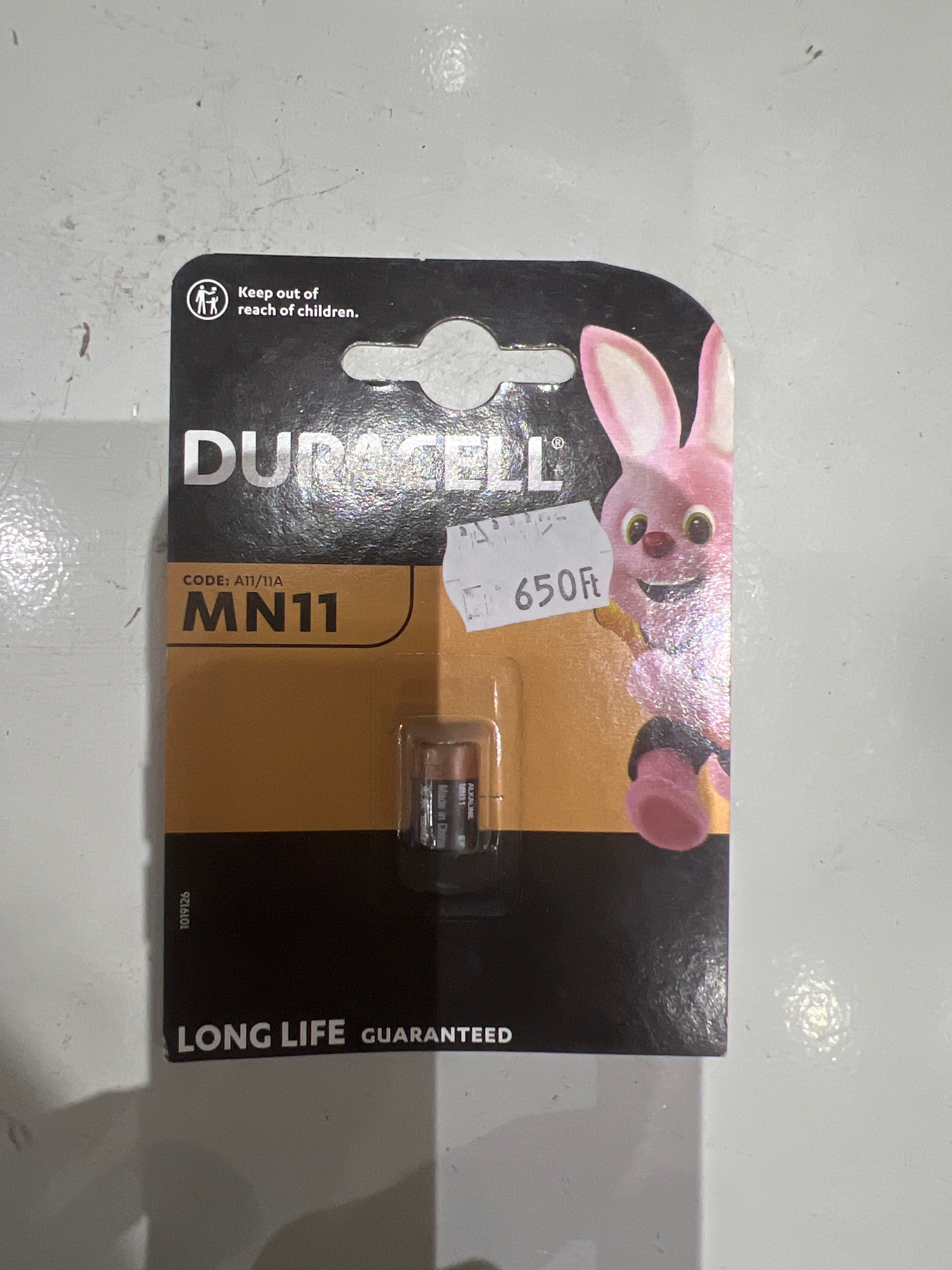 Elem Duracell MN11