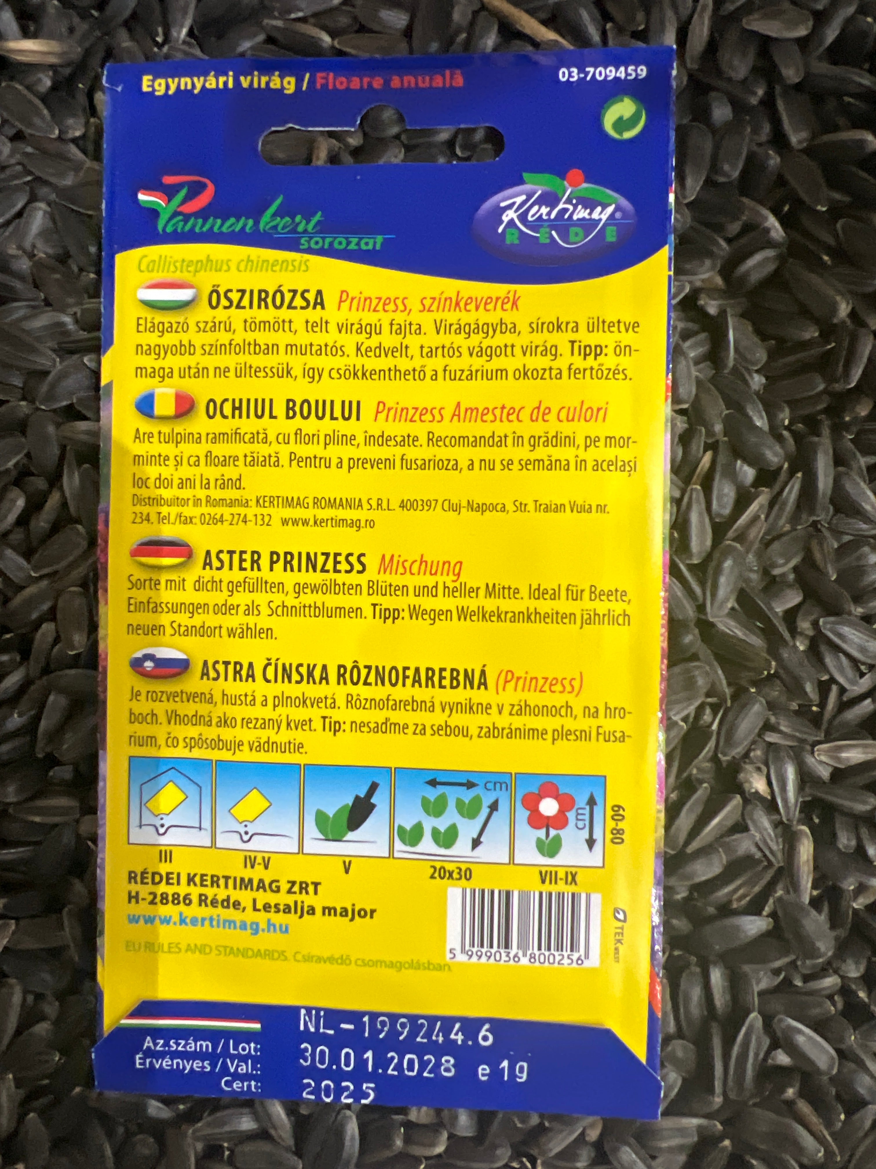 Őszirózsa színkeverék