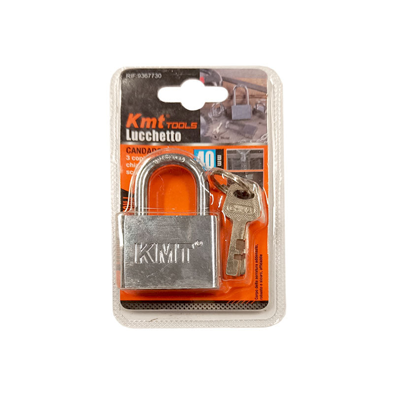 Lakat 40mm 3 kulccsal KMT