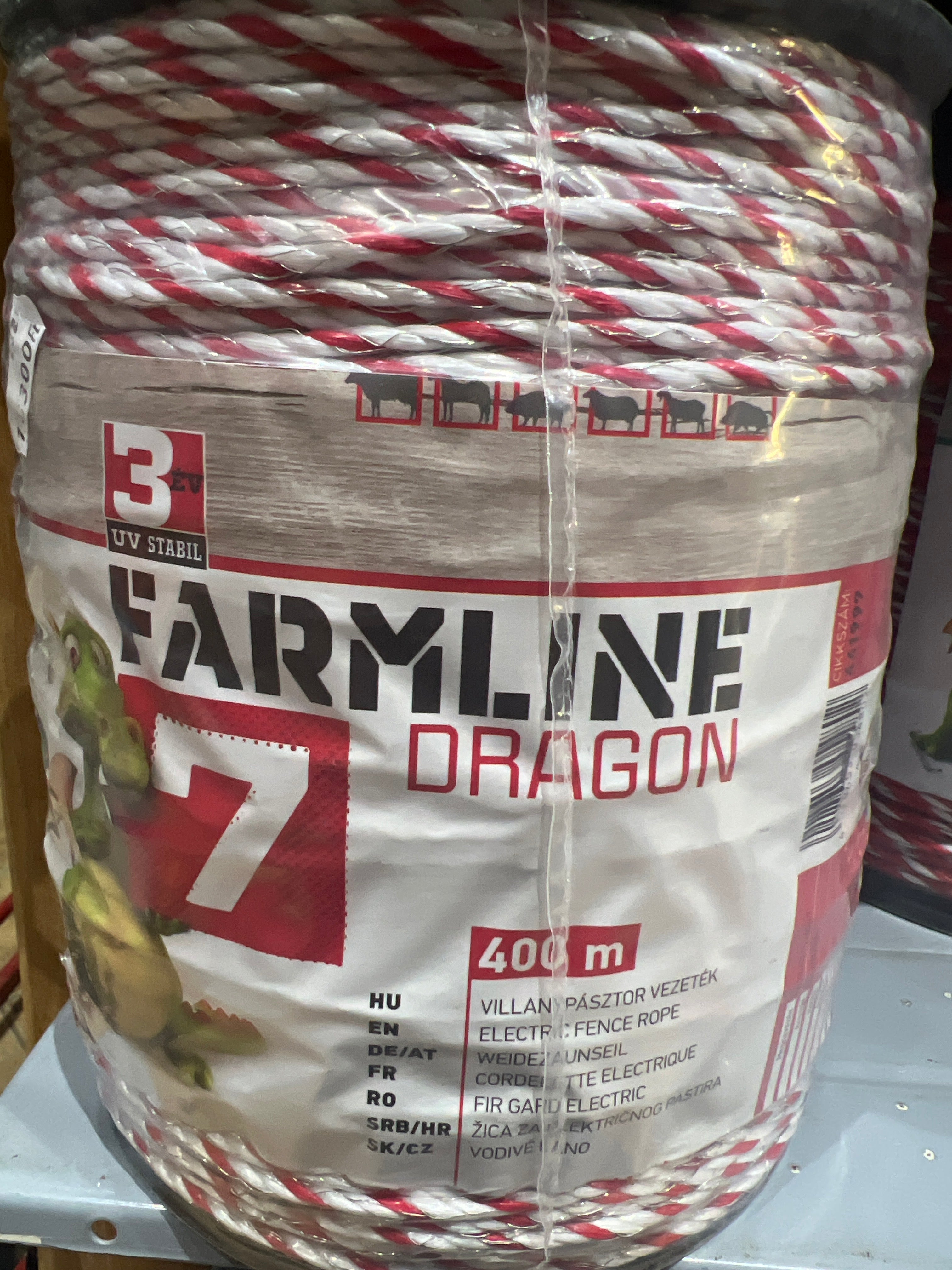 Villanypásztor vezeték Farmline Dragon 7