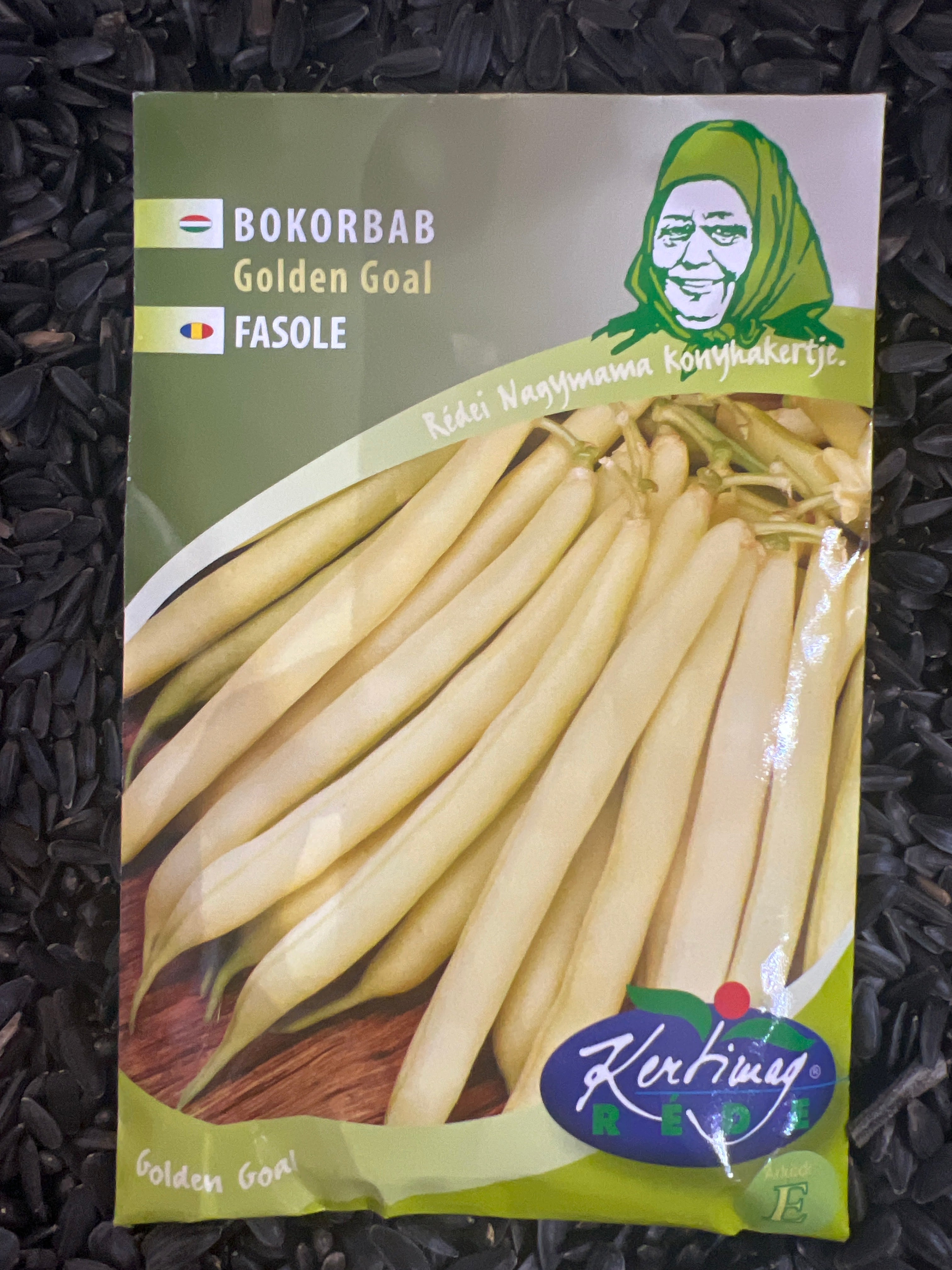 Bokorbab, korai, rövid tenyészidejű, szálka mentes, sárga Golden Goal