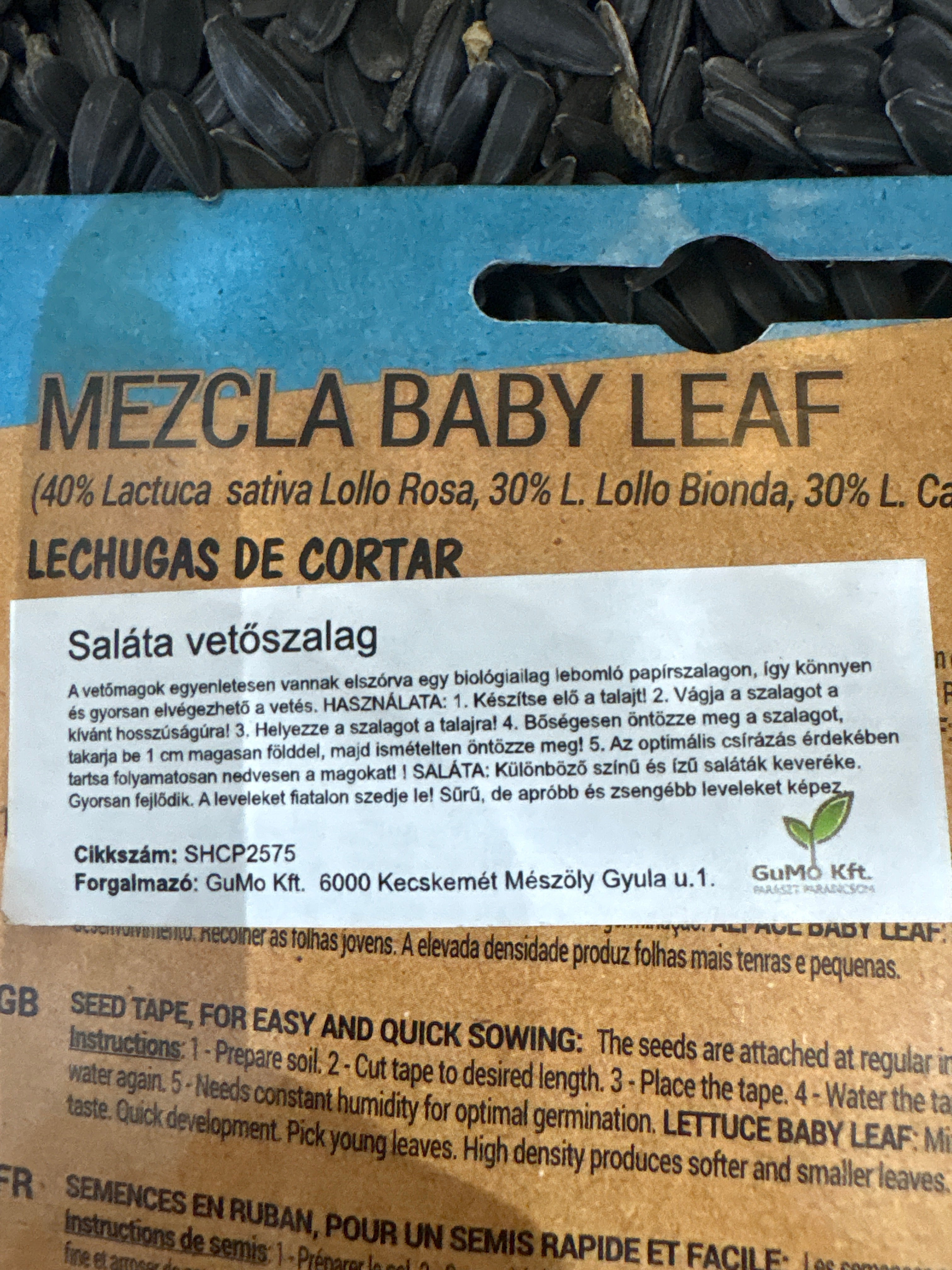 Rocalba Saláta vetőszalag