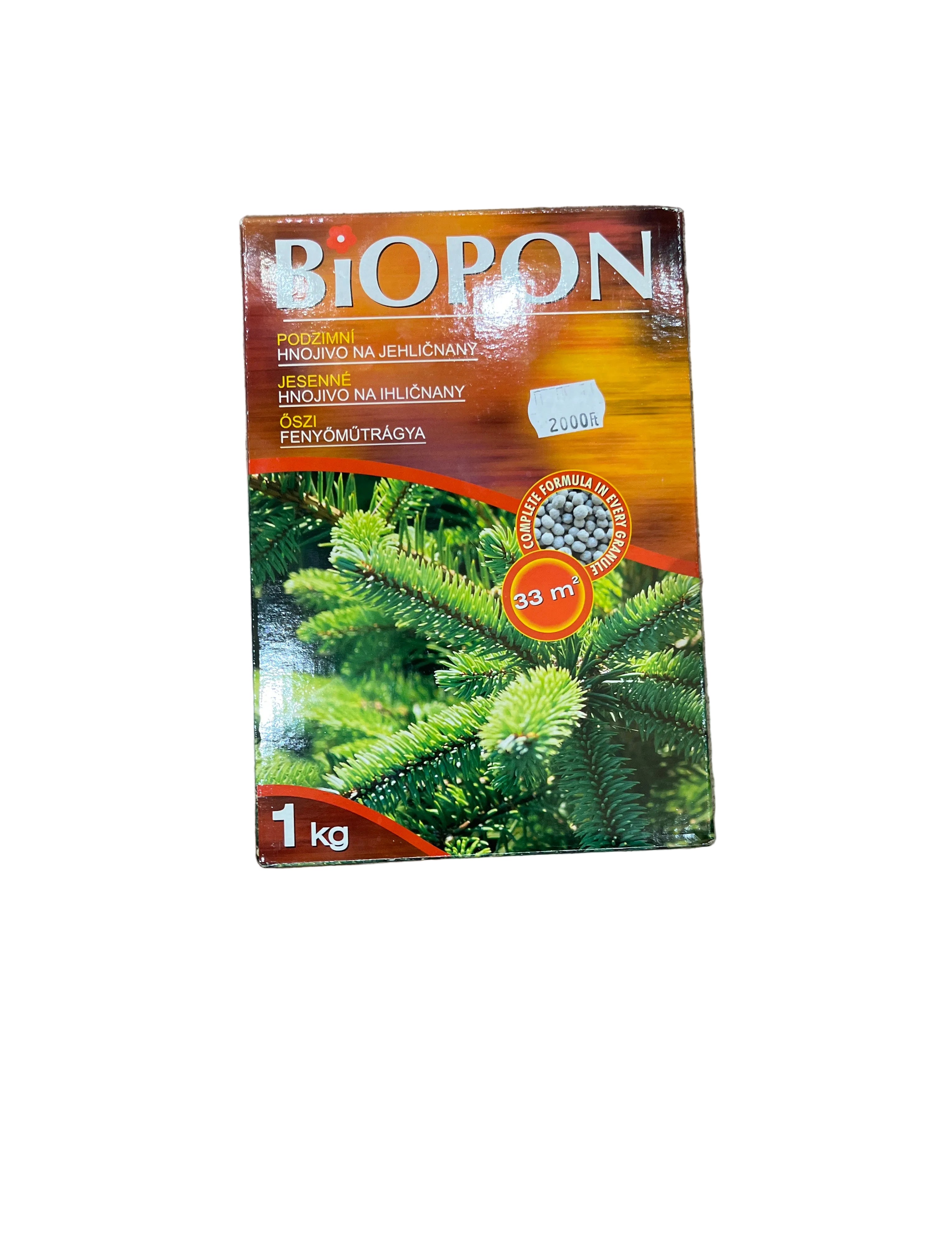 Biopon őszi fenyőműtrágya