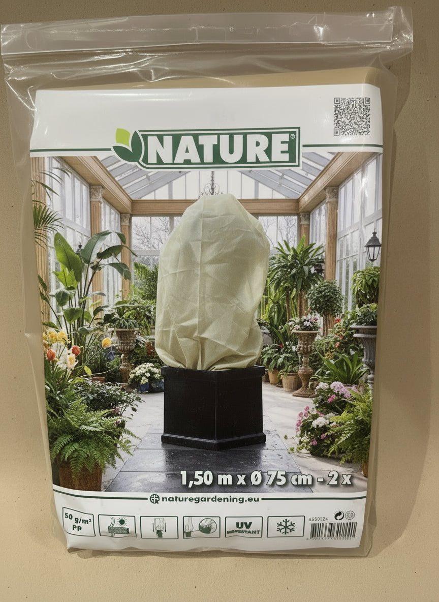 Növénytakaró Téli 1,5 m X 0,75 m, 2 db / csomag barna Nature