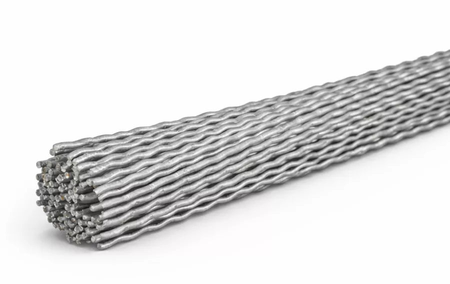 Karó fém hullámos horganyzott 130cm