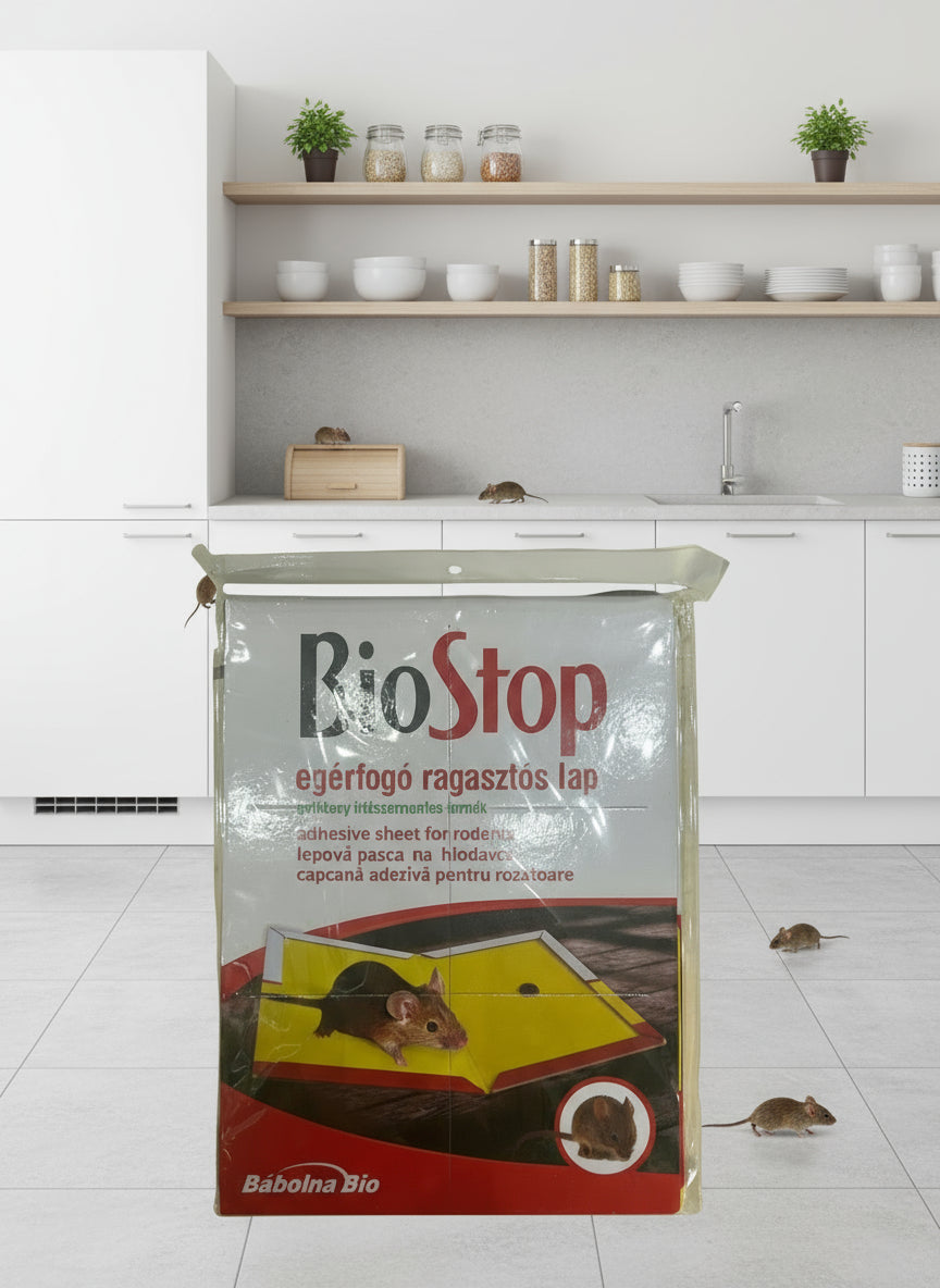 Egérfogó ragasztós lap Biostop 2 db