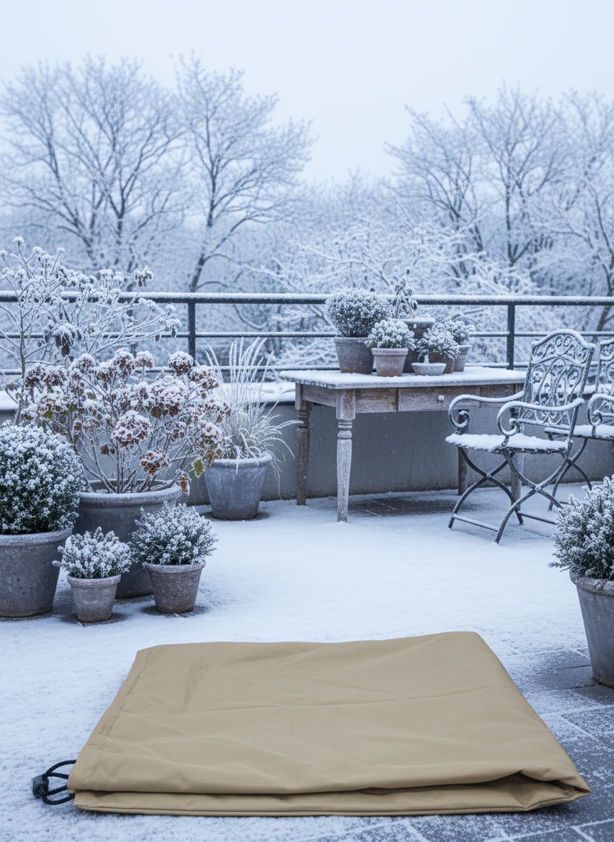 Növénytakaró téli 40 X 60 cm 3 db / csomag lebomló anyagból Gardentools