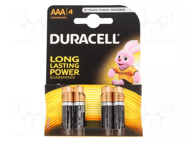 Elem AAA4 DURACELL