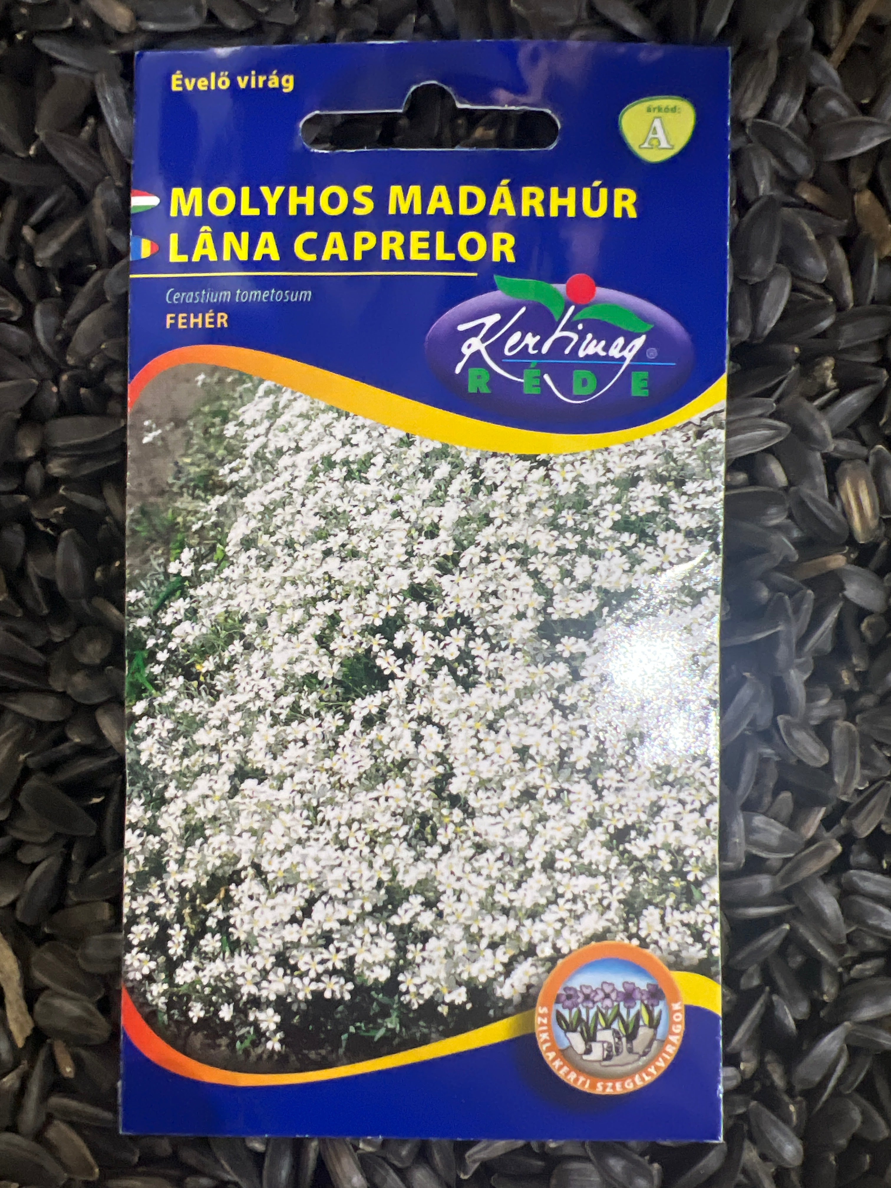 Madárhúr molyhos fehér