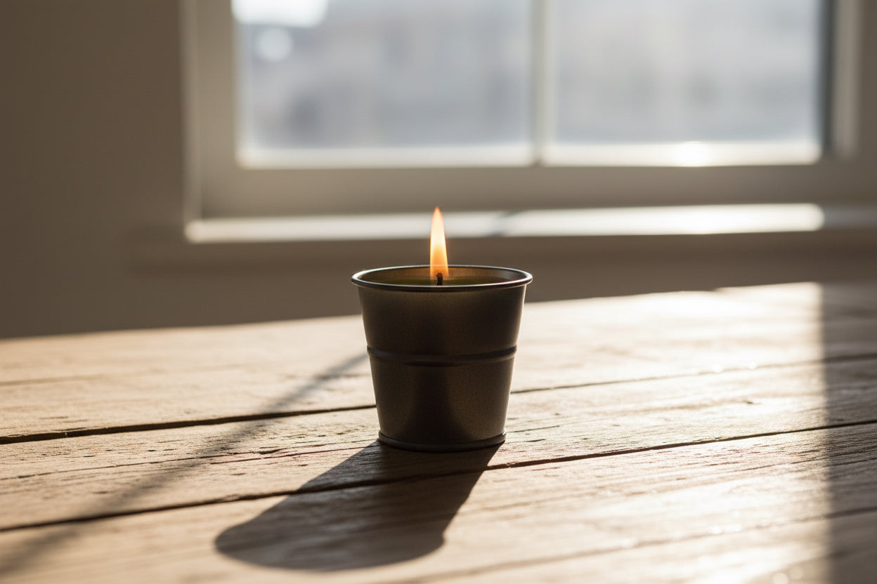 Vödör alakú díszgyertya