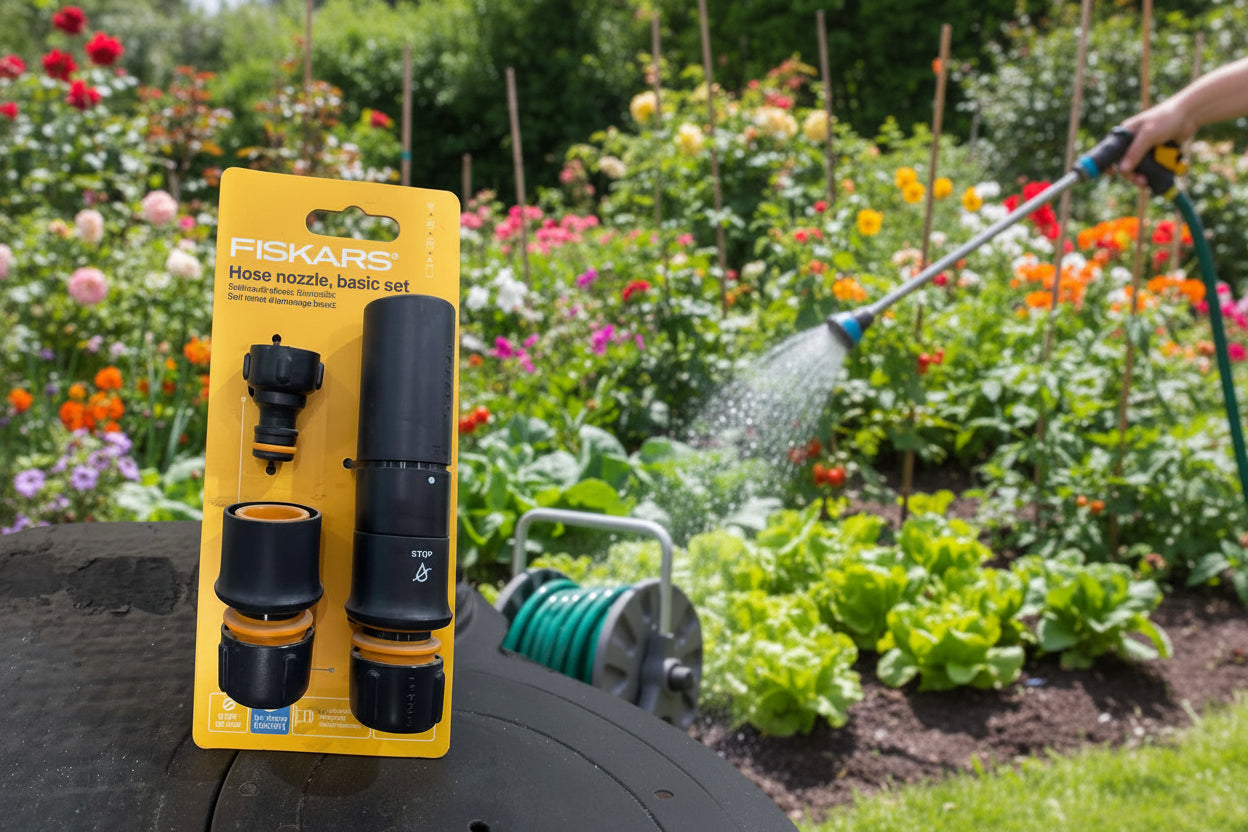 Fiskars tömlőfej alpkèszlet