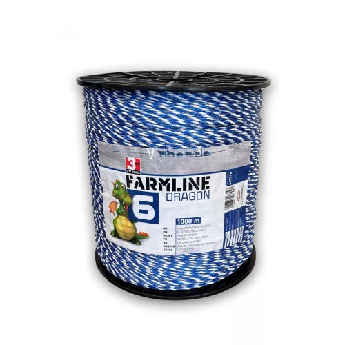 Villanypásztor vezeték Farmline Dragon 6, 1000 m
