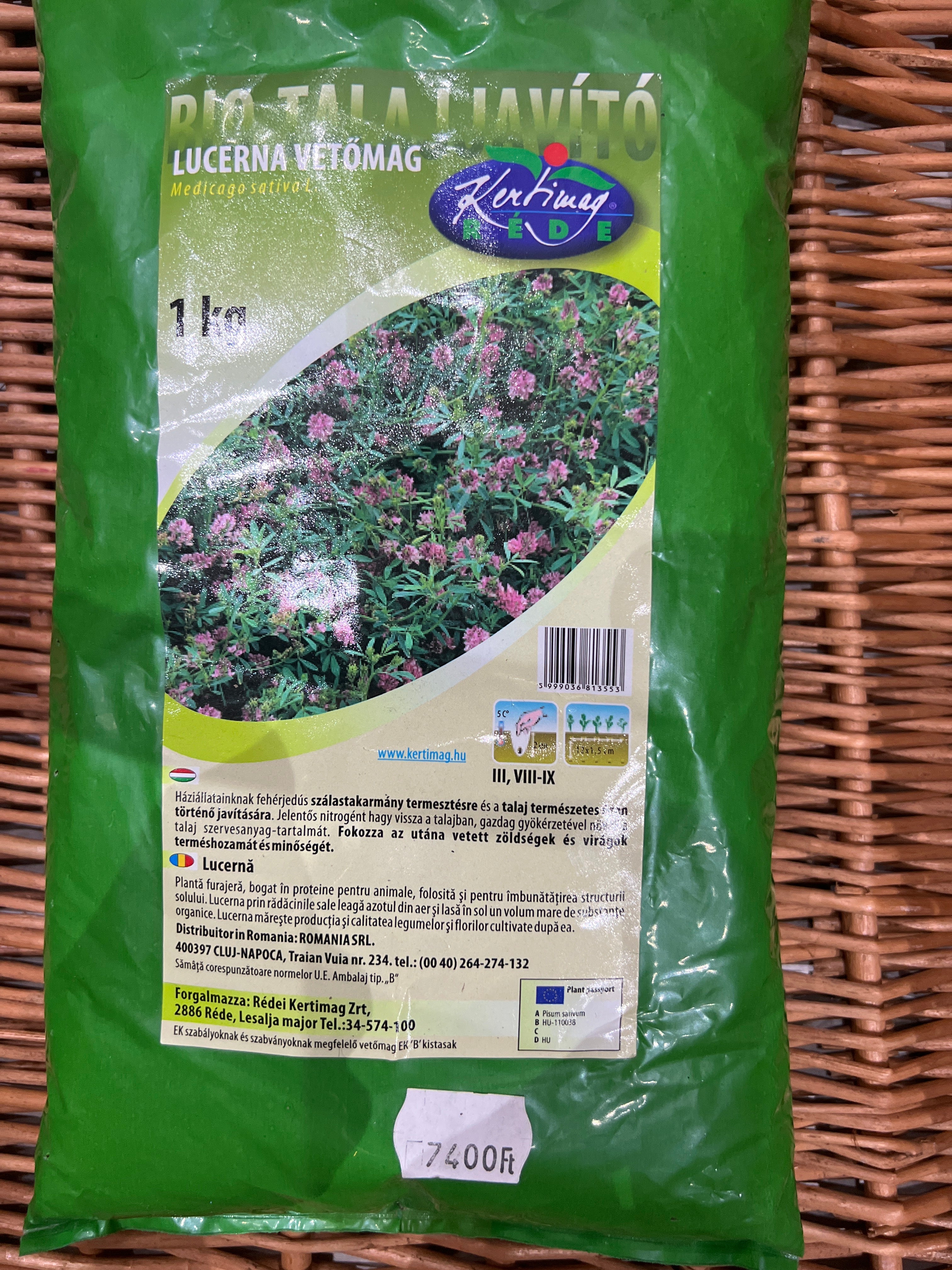 Lucerna vetőmag 1 kg