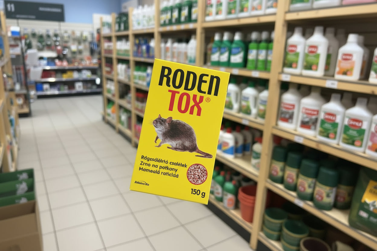 Rágcsálóirtó csalétek RodenTox