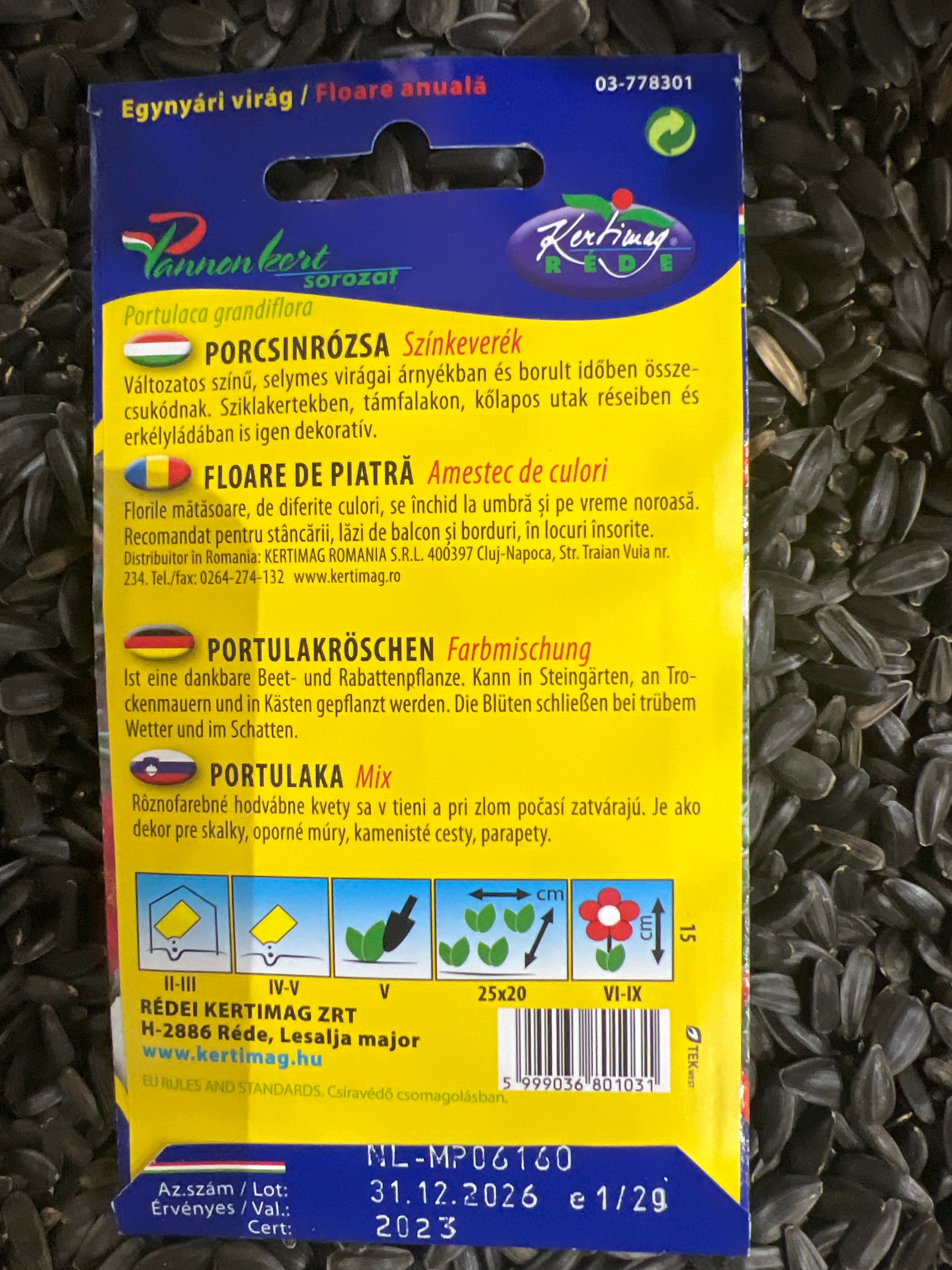 Porcsinrózsa színkeverék