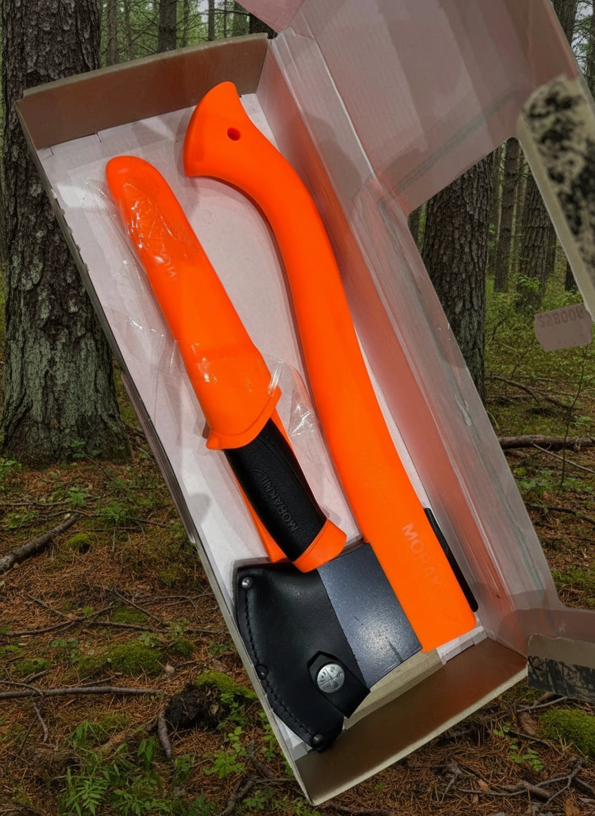 Morakniv balta és kerti kés szett díszdobozban