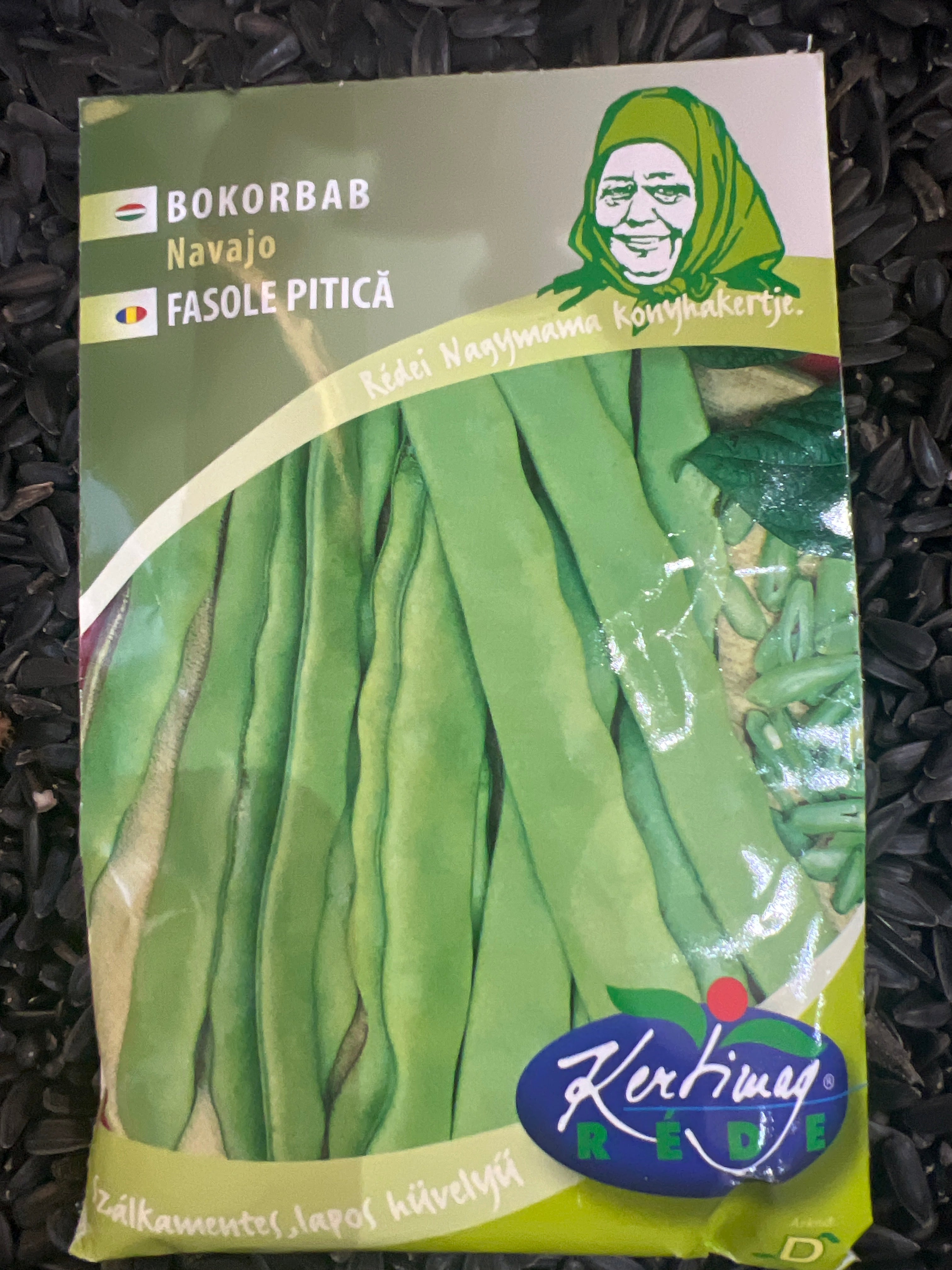 Bokorbab szálkamentes lapos hüvelyű Navajo