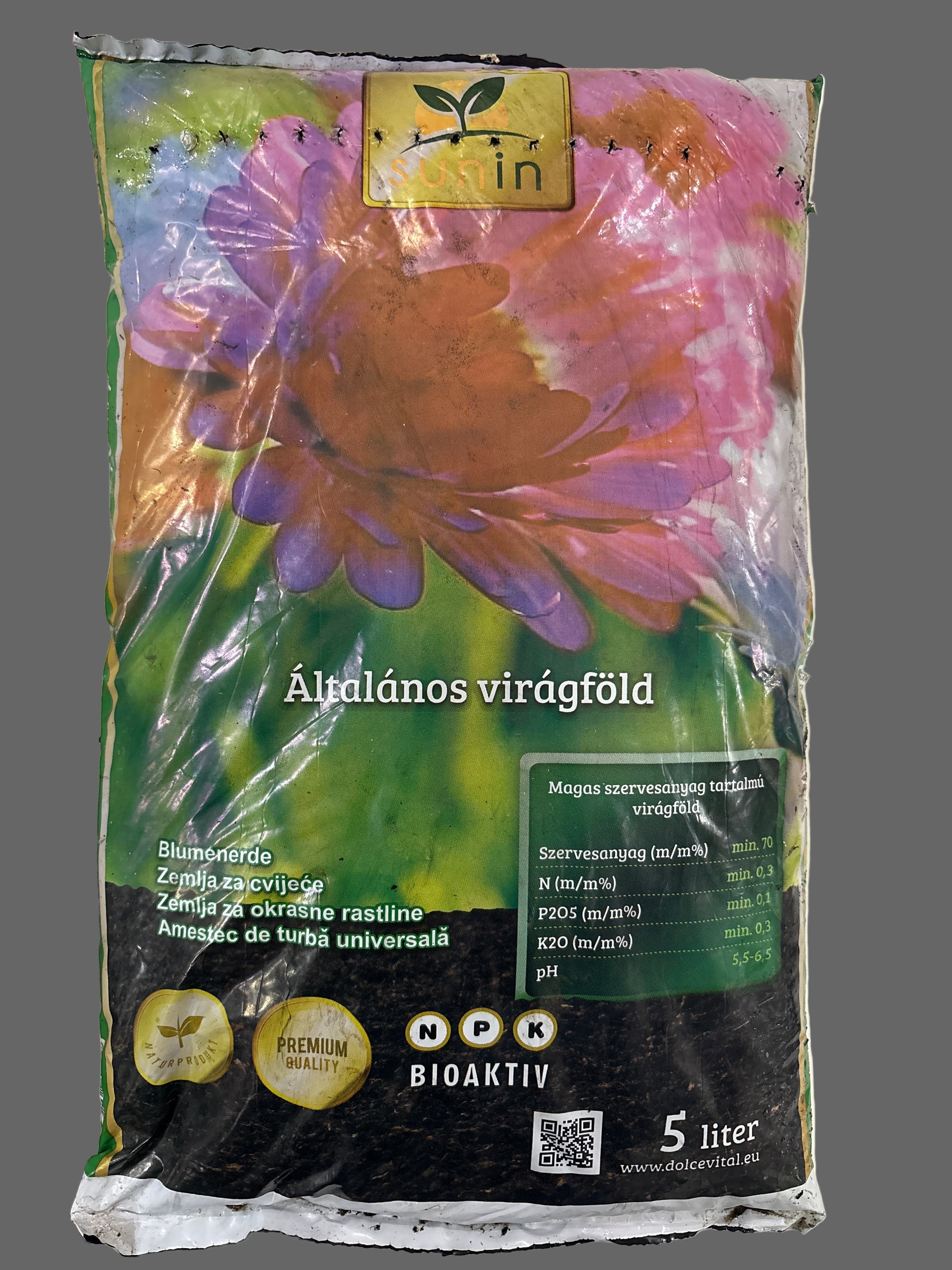 Virágföld Sunin Általános  5 L