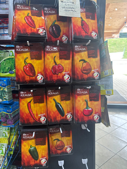 Chili paprika vetőmag Rocalba