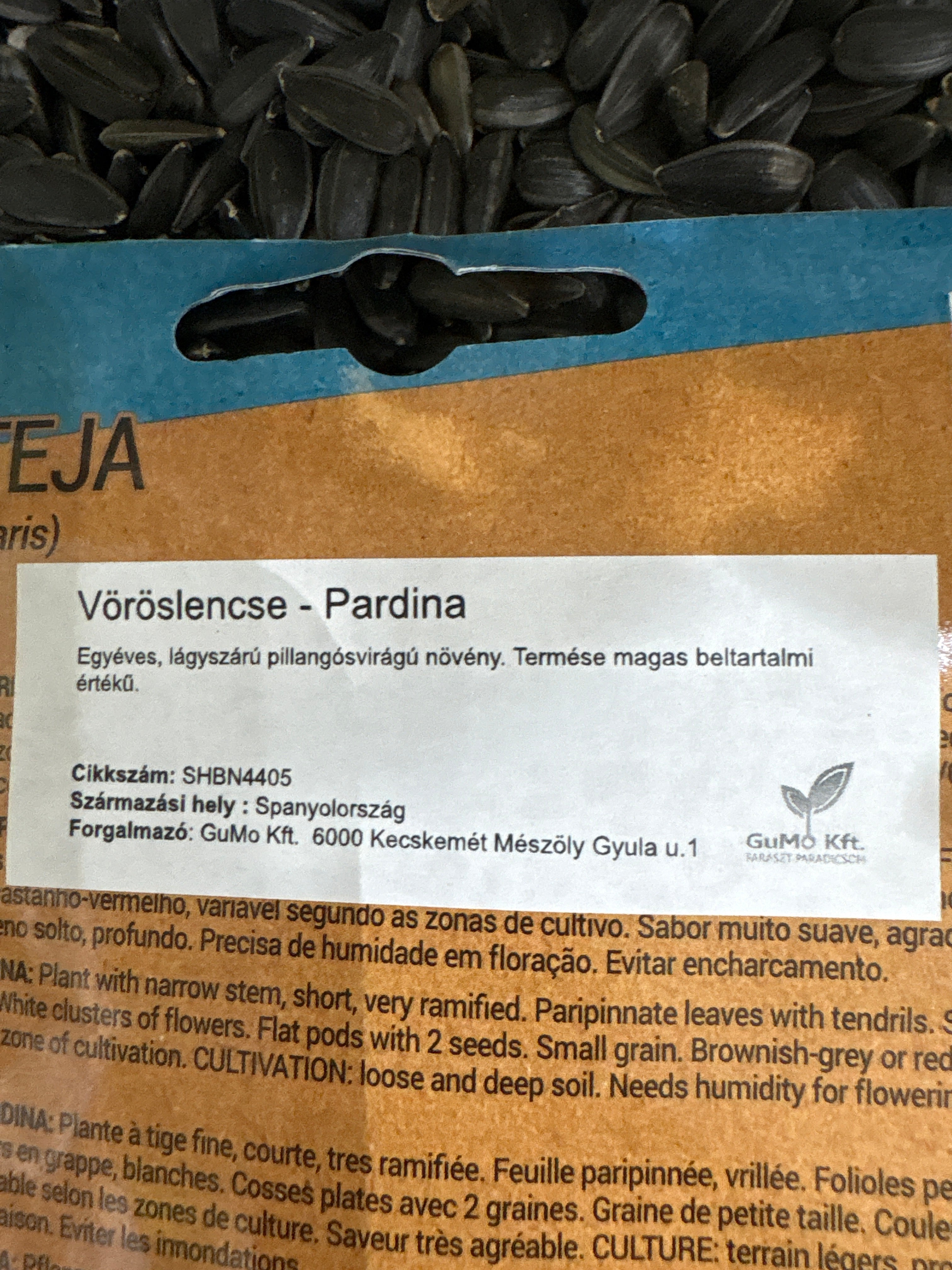 Rocalba vöröslencse 30g