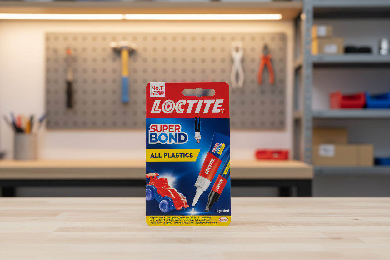 Pillanatragasztó Műanyagra 2 az 1-ben Loctite