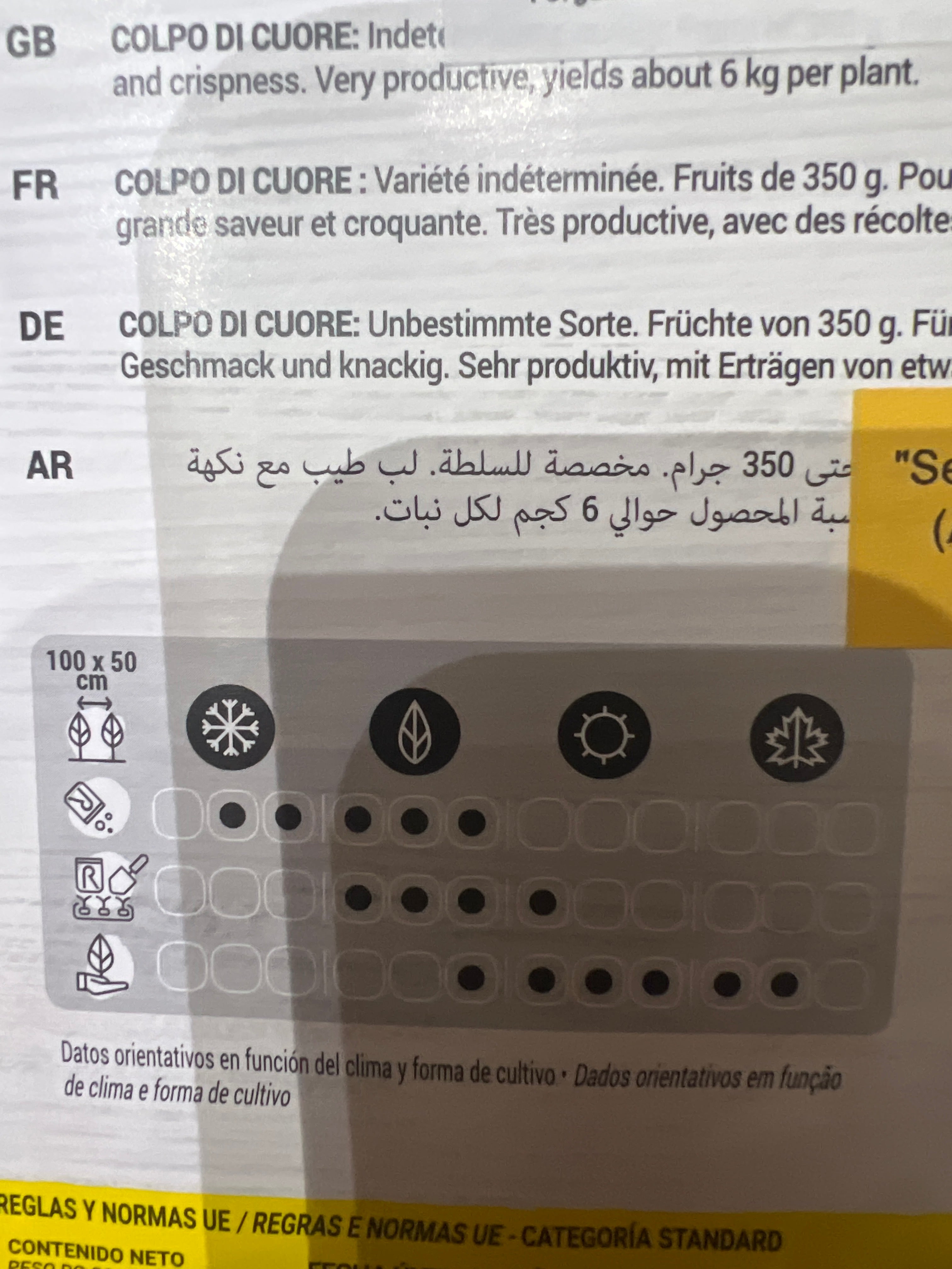 Salátaparadicsom Colpo di Cuore