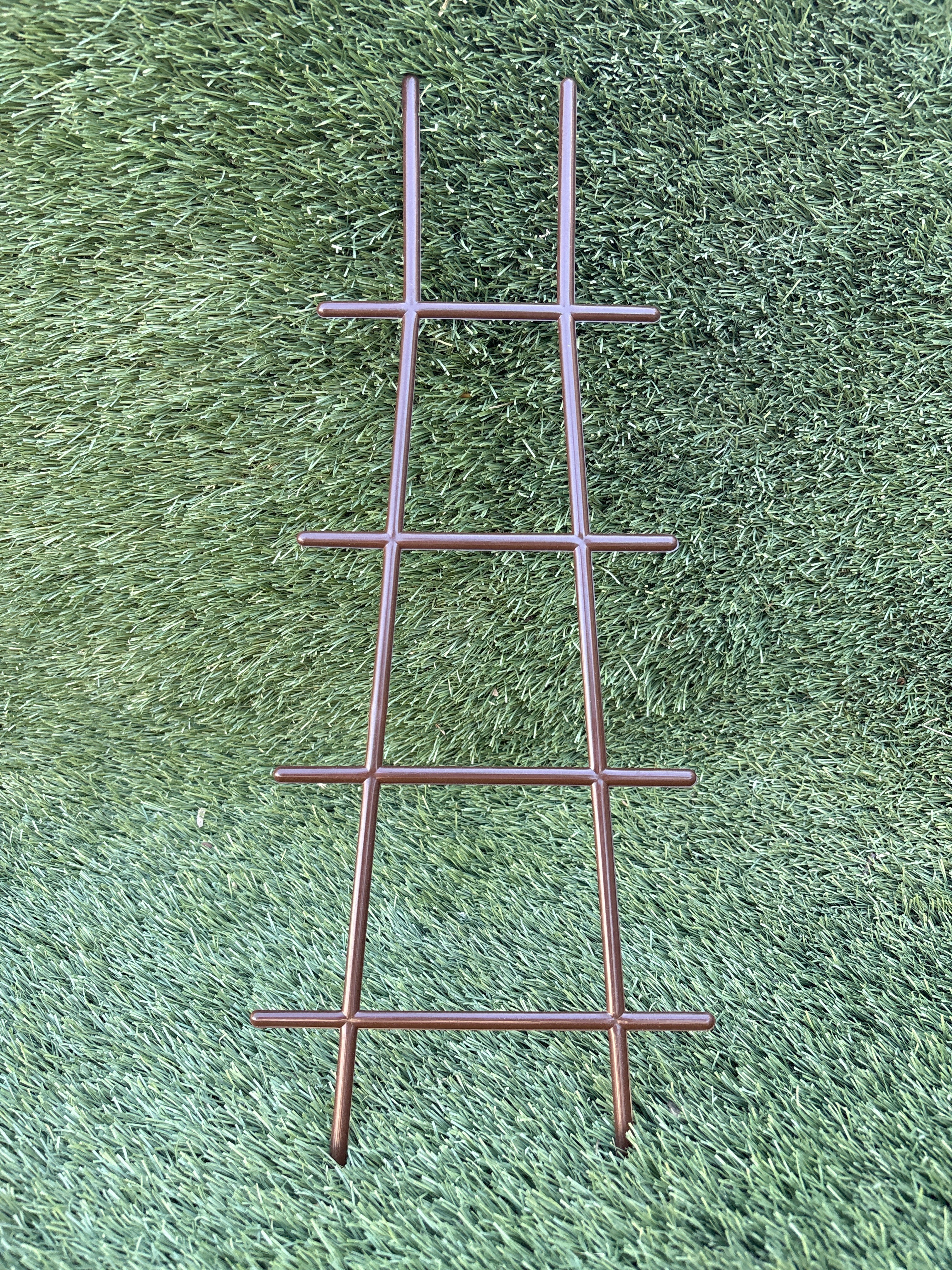 Növénytámasz, barna, 41 cm