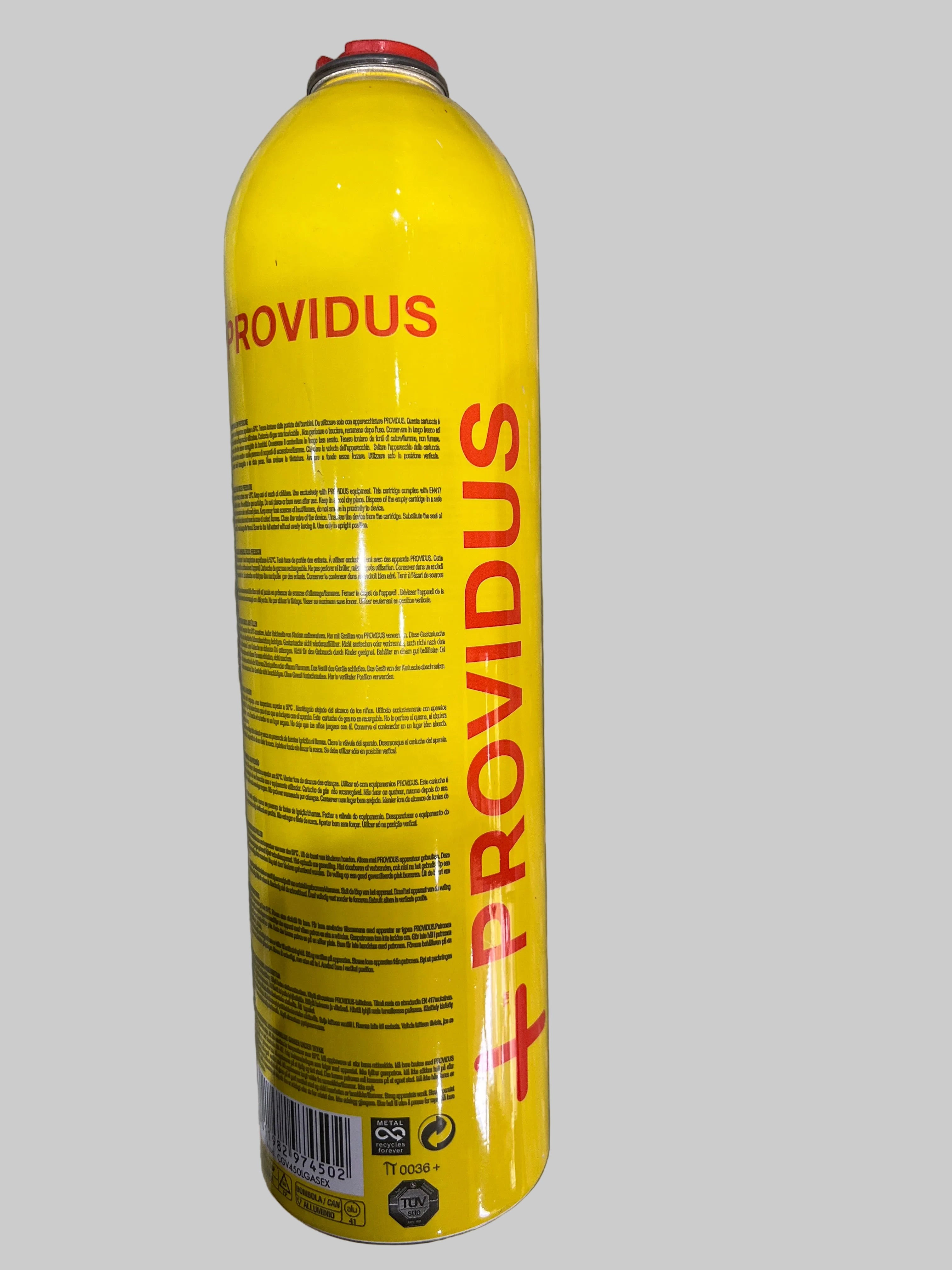 Gázpalack Providus + 860ml