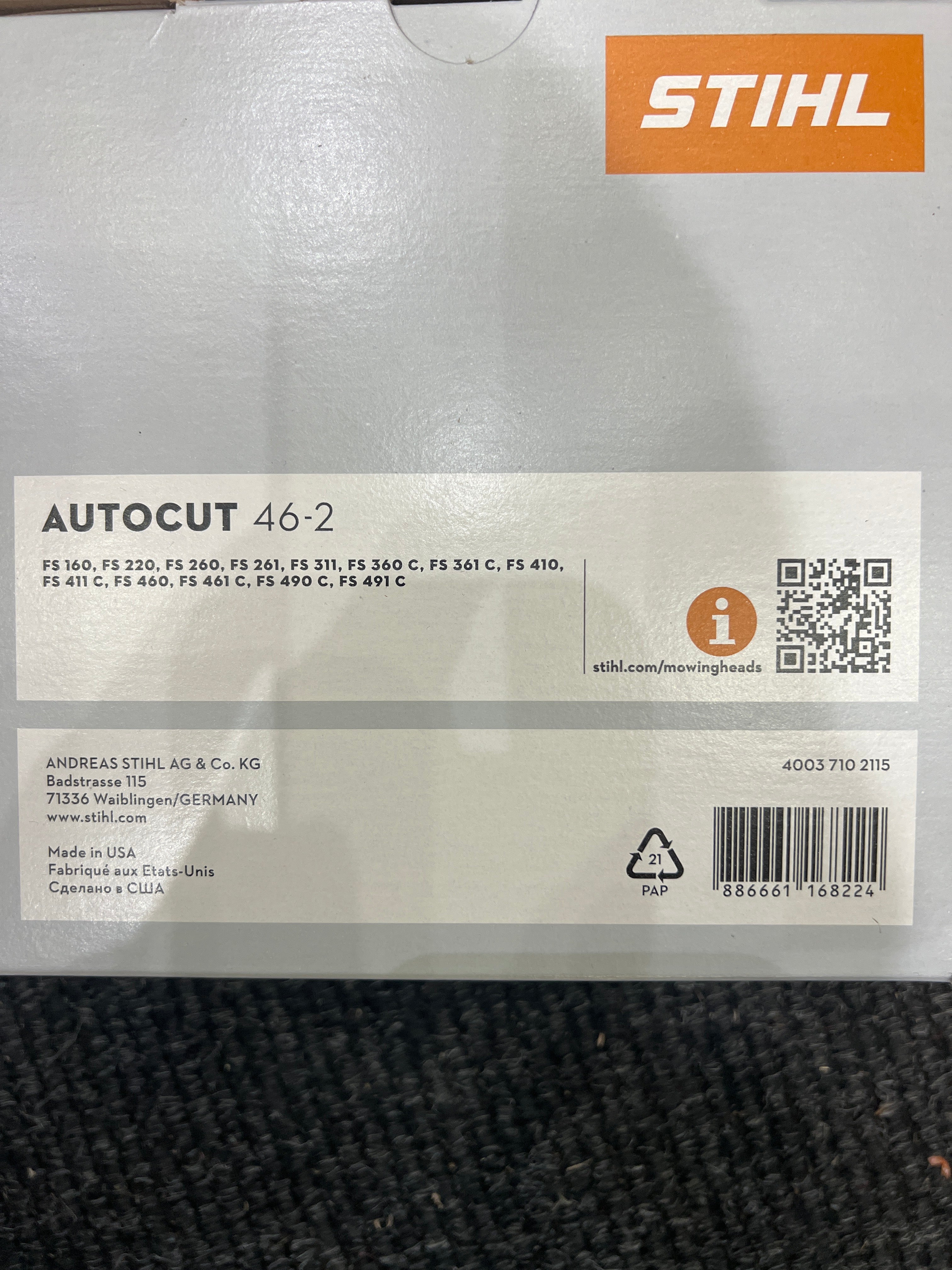 Damilfej Autocat 46-2 STIHL