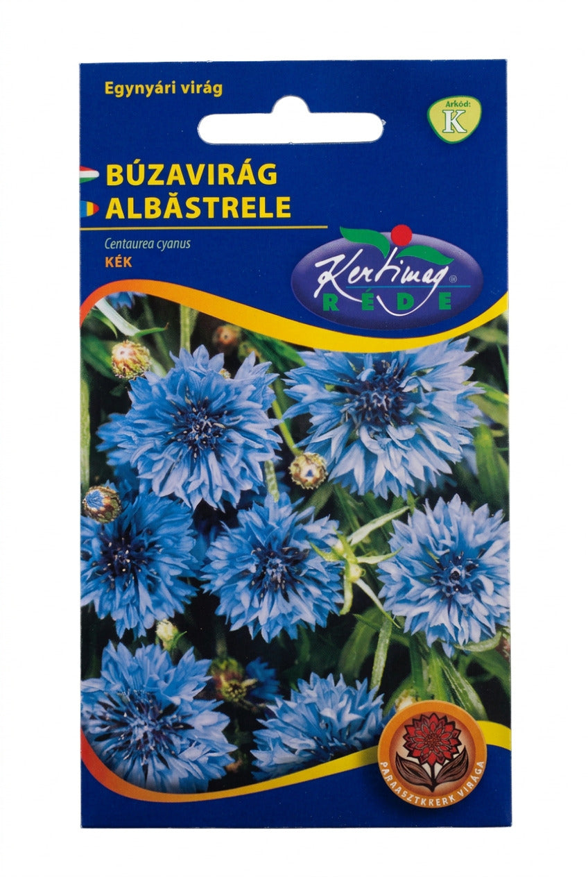 Búzavirág vetőmag kék 2g