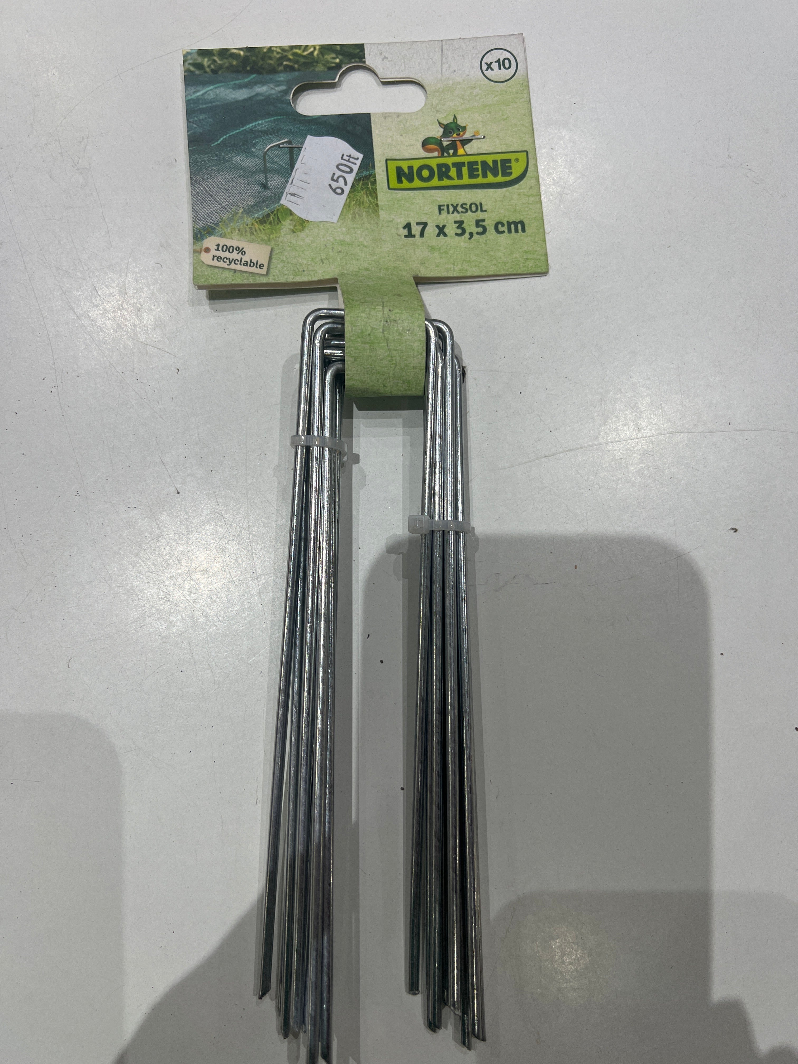 Leszúrò tüske fém Fixsol 17 x 3,5cm (10 db/ cs.)