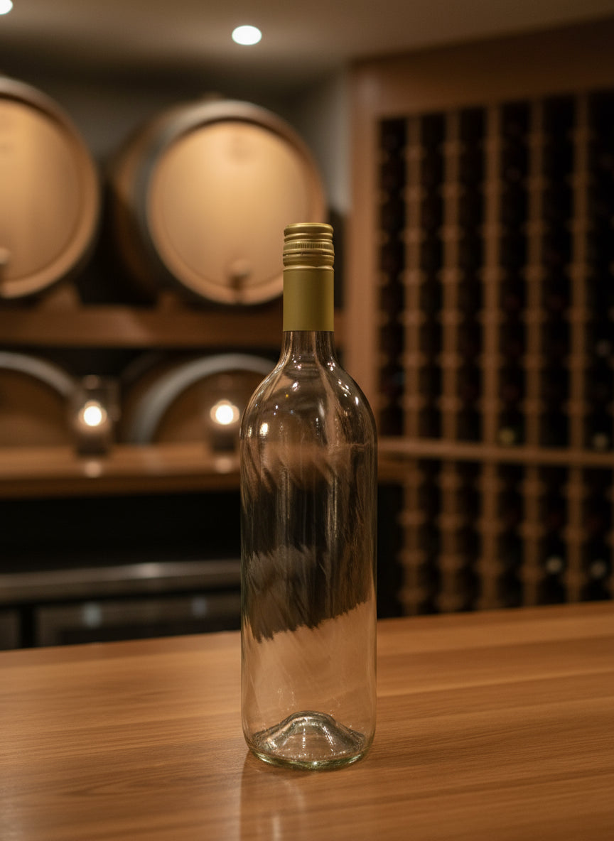 Üvegpalack csavaros 1l